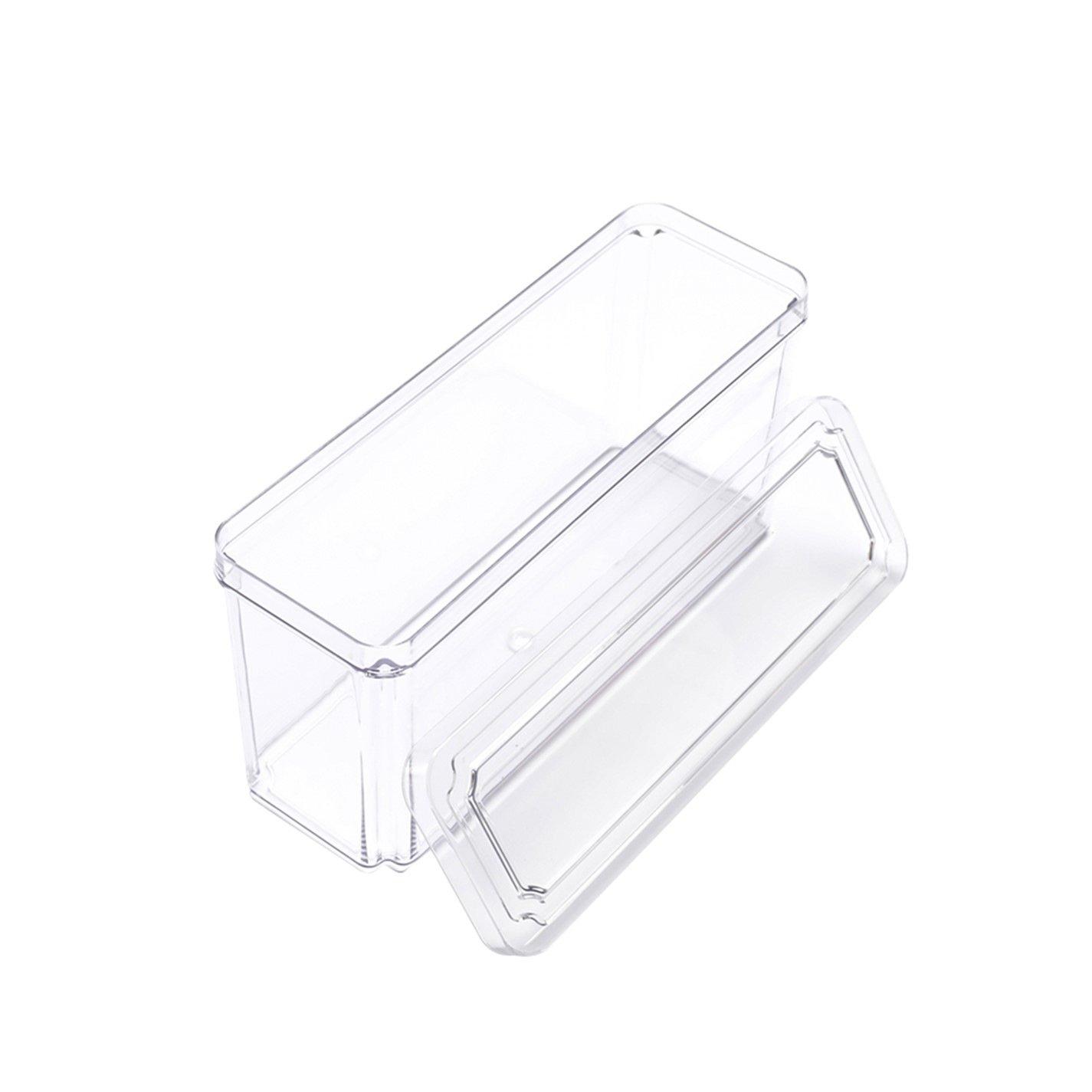 Clear2 - LIFE IDEAS - 7-Piece Nesting Fridge Storage Containers - 6