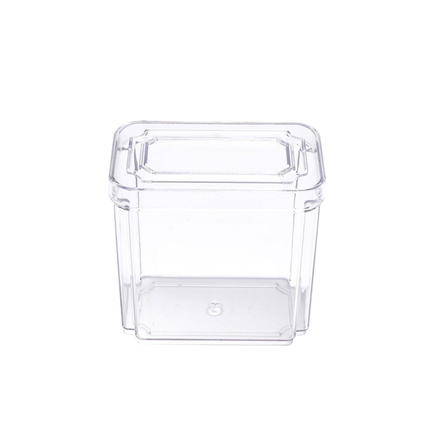 Clear2 - LIFE IDEAS - 7-Piece Nesting Fridge Storage Containers - 7