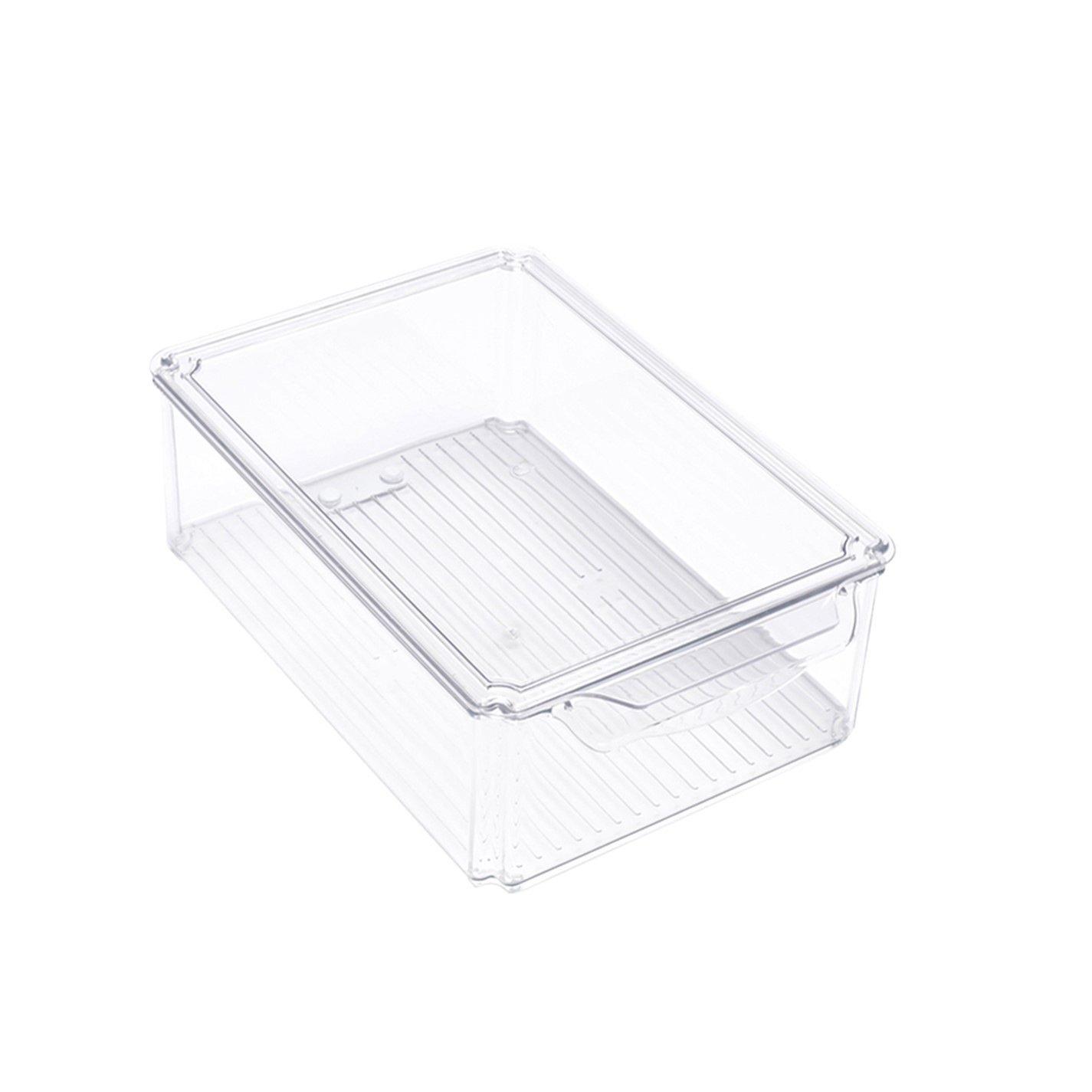 Clear1 - LIFE IDEAS - 7-Piece Nesting Fridge Storage Containers - 4