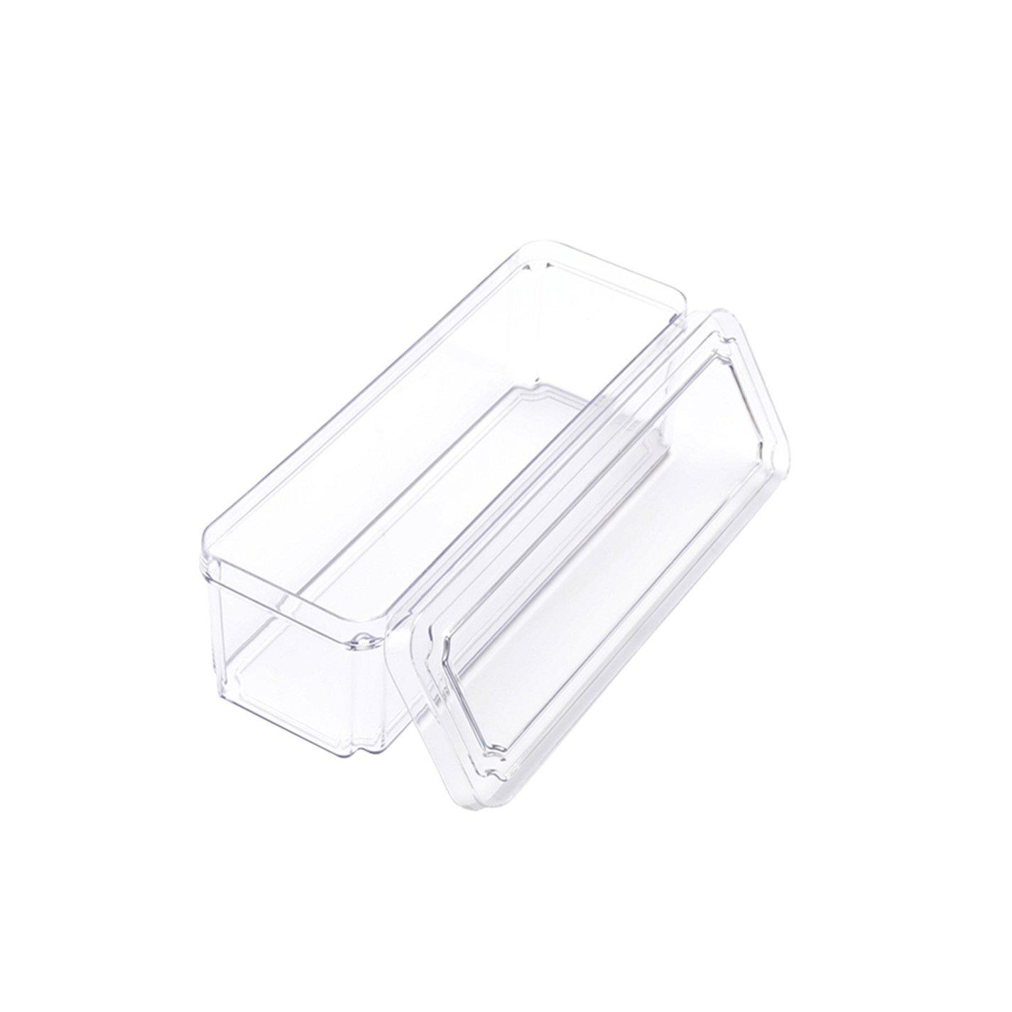 Clear1 - LIFE IDEAS - 7-Piece Nesting Fridge Storage Containers - 6