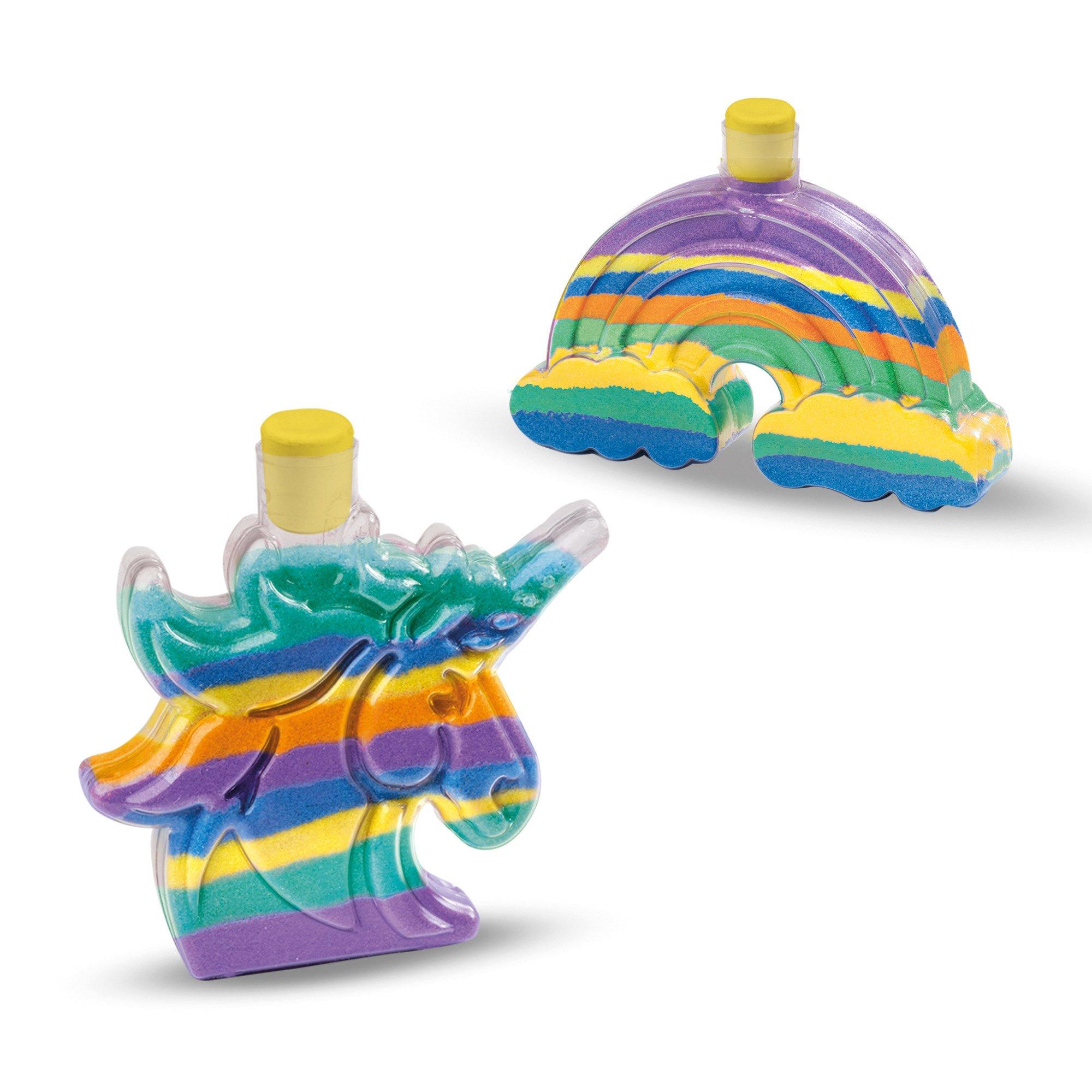 Multi - SES Creative - Galaxy sand art bottles unicorn and rainbow - 2