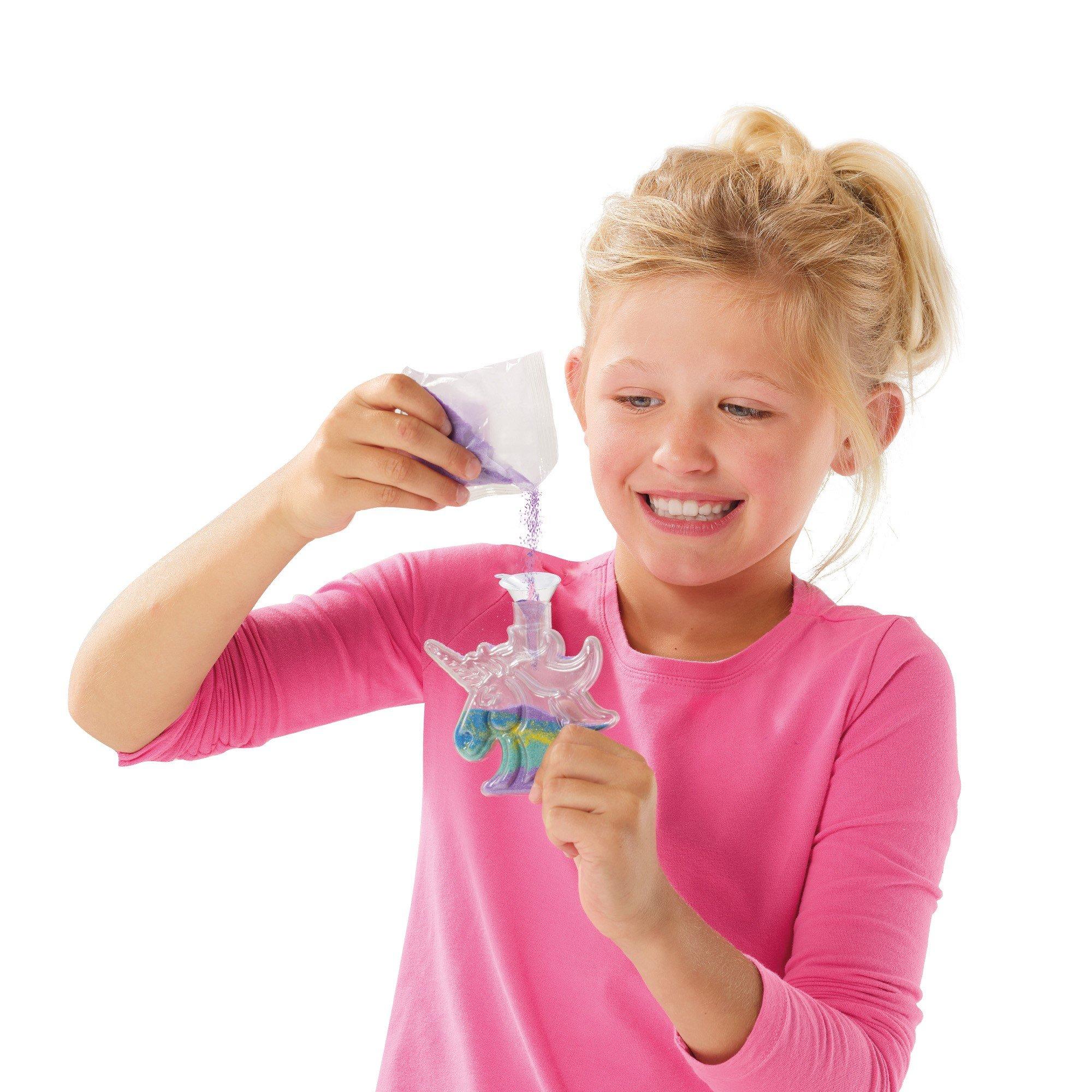 Multi - SES Creative - Galaxy sand art bottles unicorn and rainbow - 4