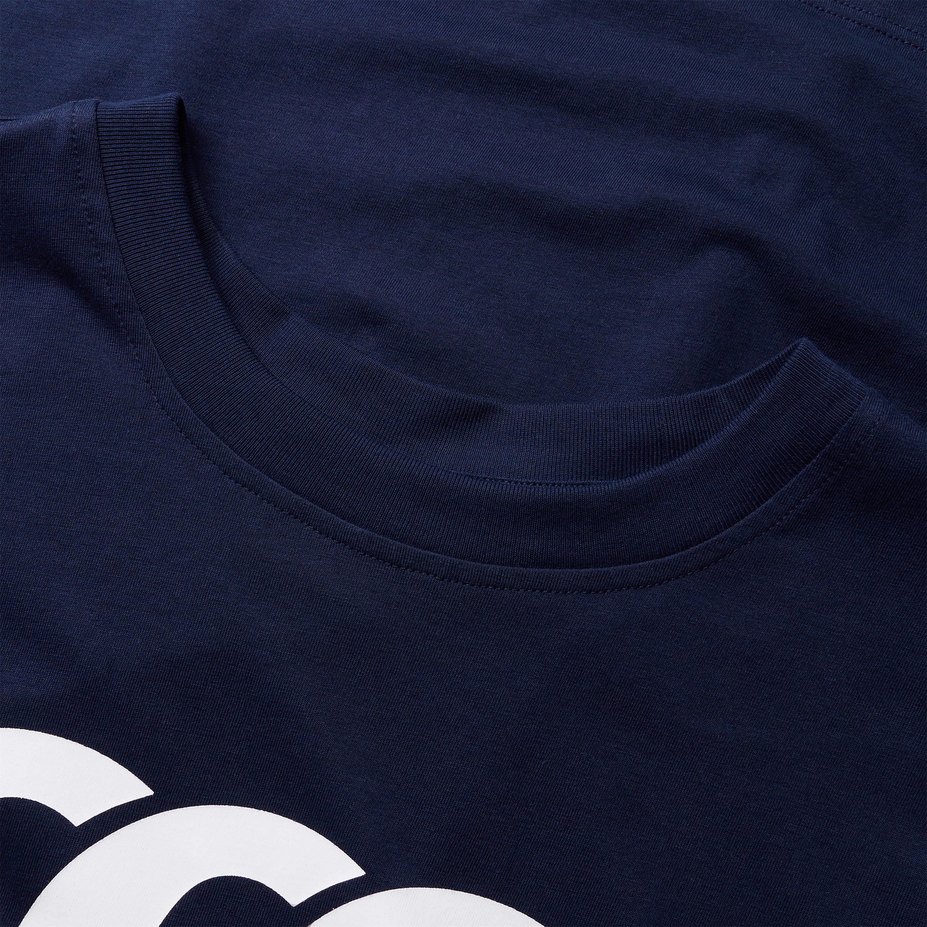 Navy/White - Canterbury - CCC Logo T-Shirt Mens - 3