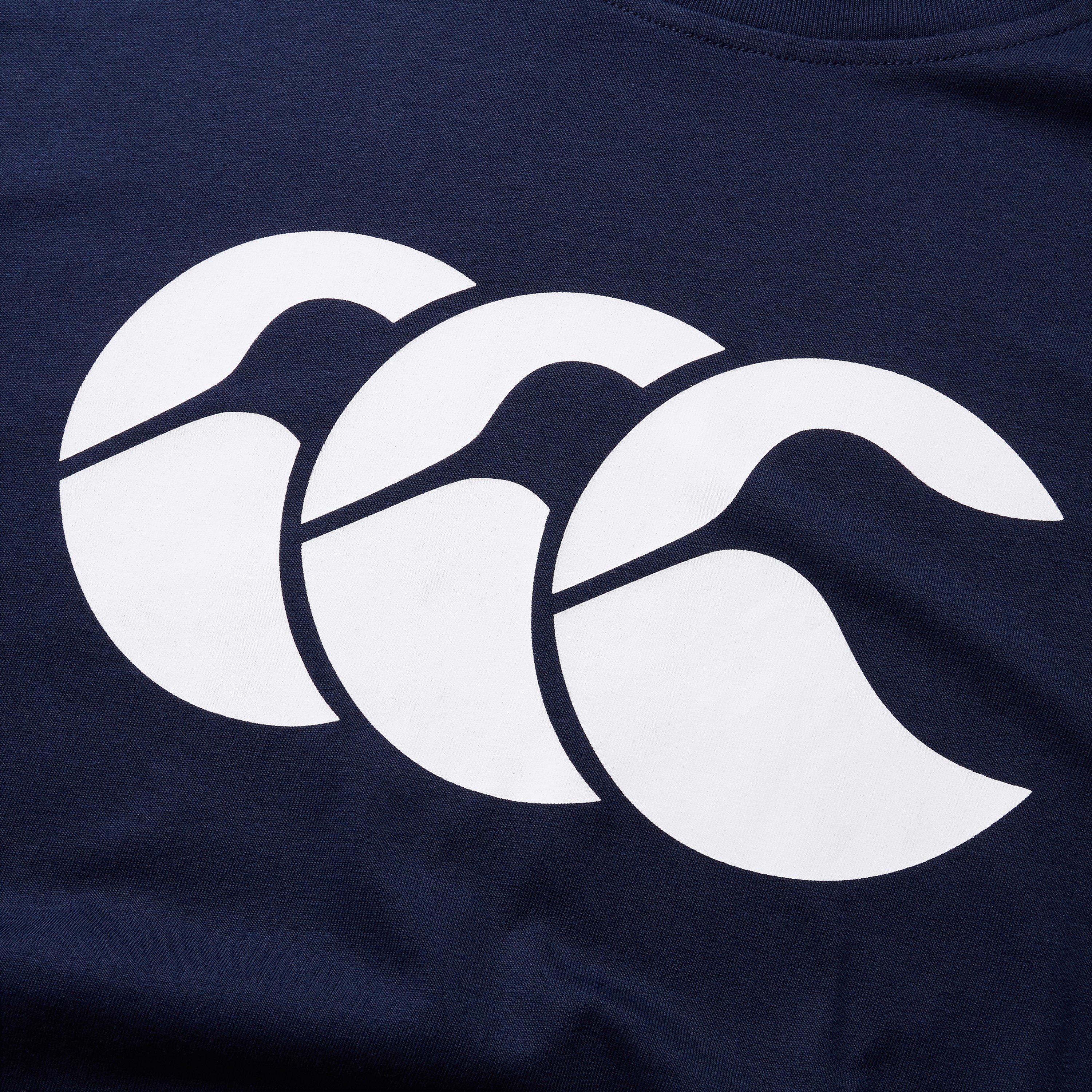 Navy/White - Canterbury - CCC Logo T-Shirt Mens - 4
