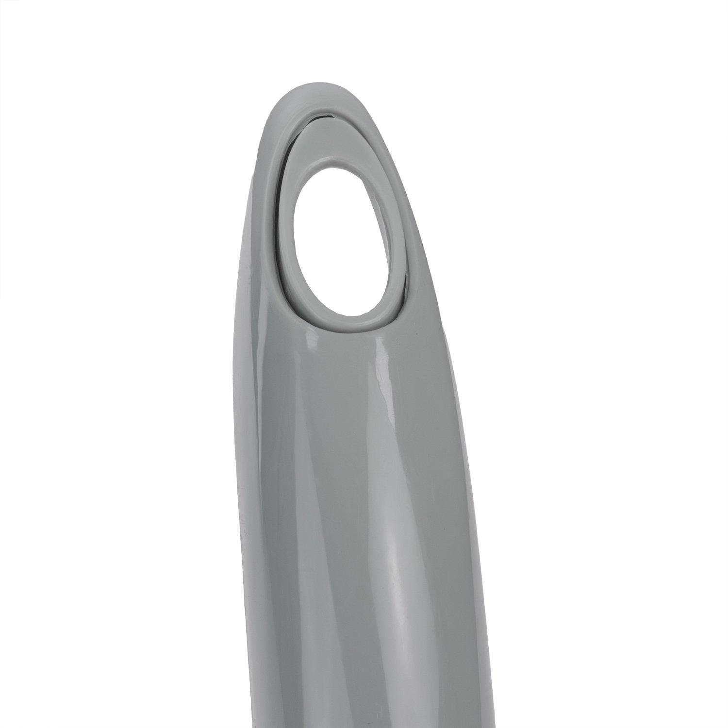 Grey - JVL - JVL Dustpan and Brush Set - Grey - 4
