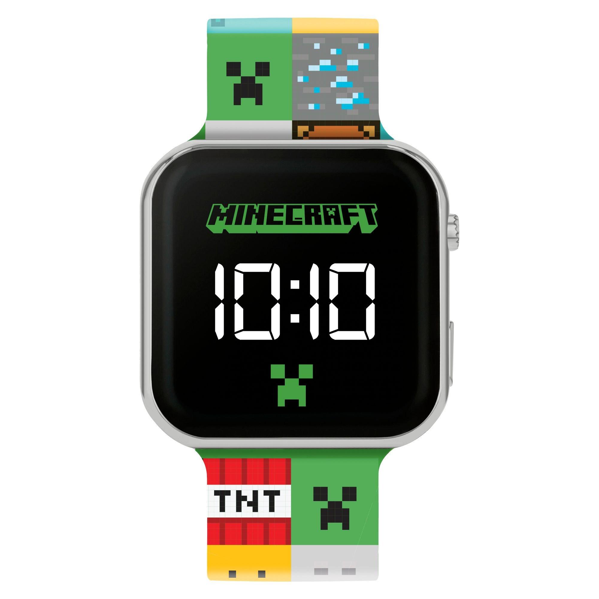 Minecraft Minecraft LED Block Strap Watch