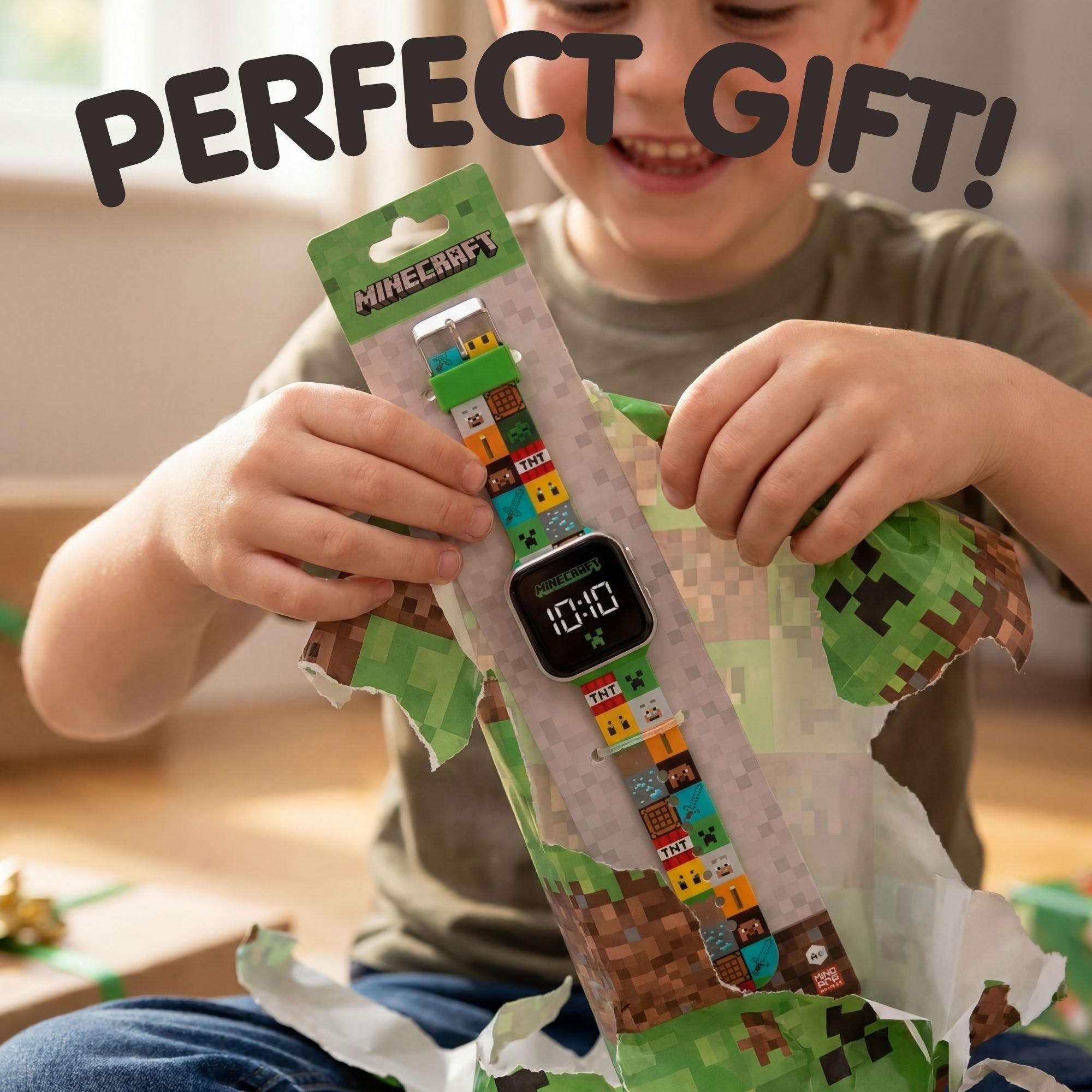 Multi - Minecraft - Minecraft LED Block Strap Watch - 5
