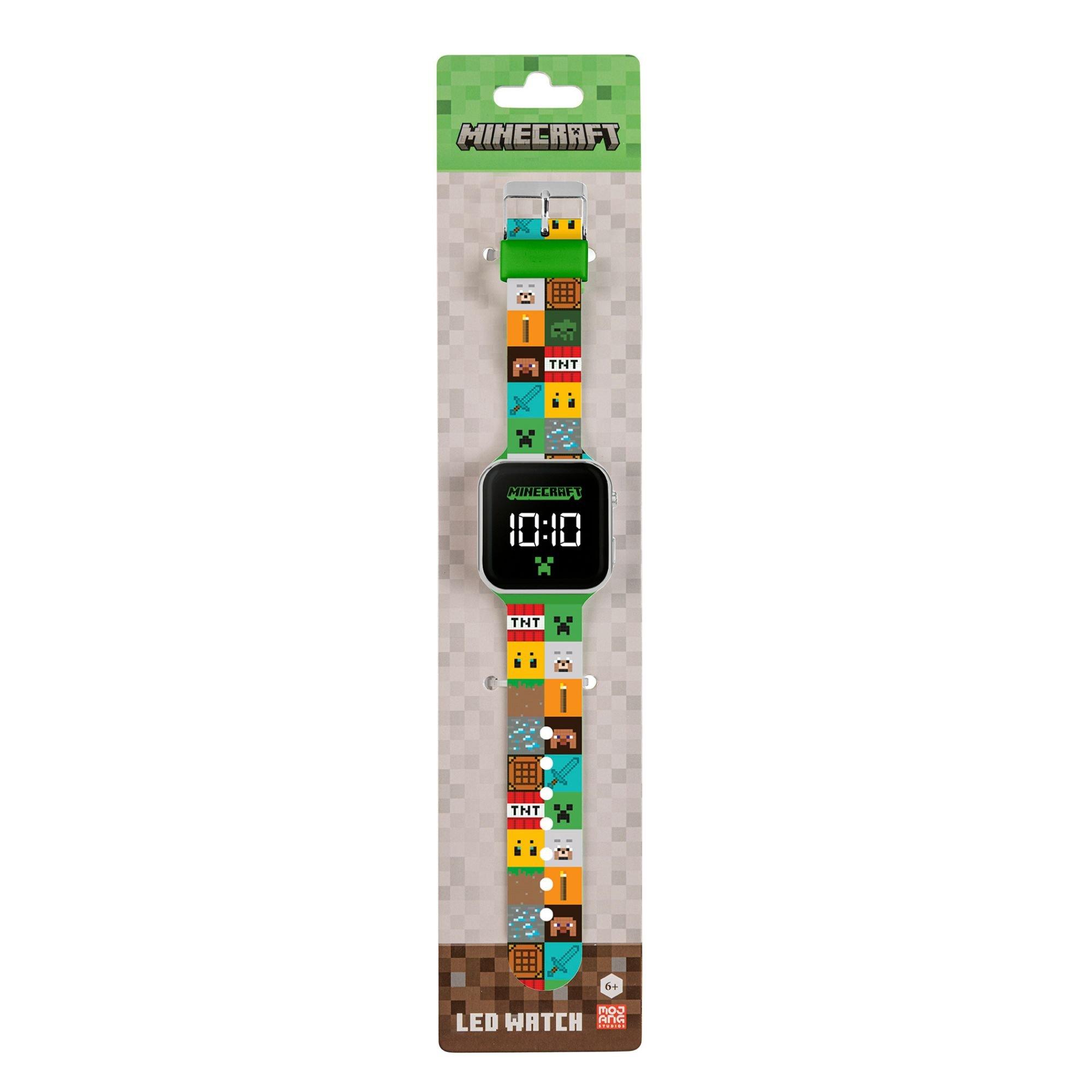 Multi - Minecraft - Minecraft LED Block Strap Watch - 6