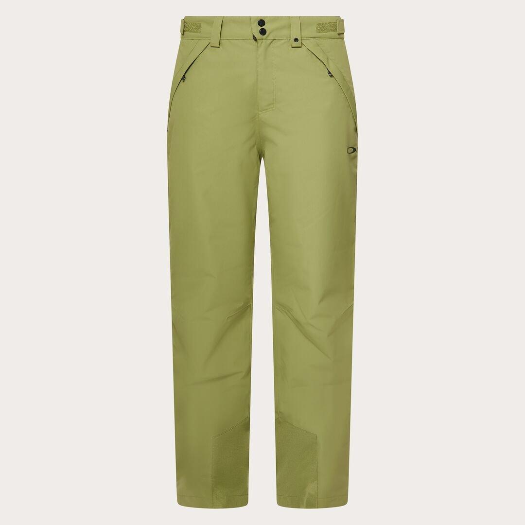 Oakley Men's Granite Weather Resistant Tailored Fit Ski Trouser - Fern - Large