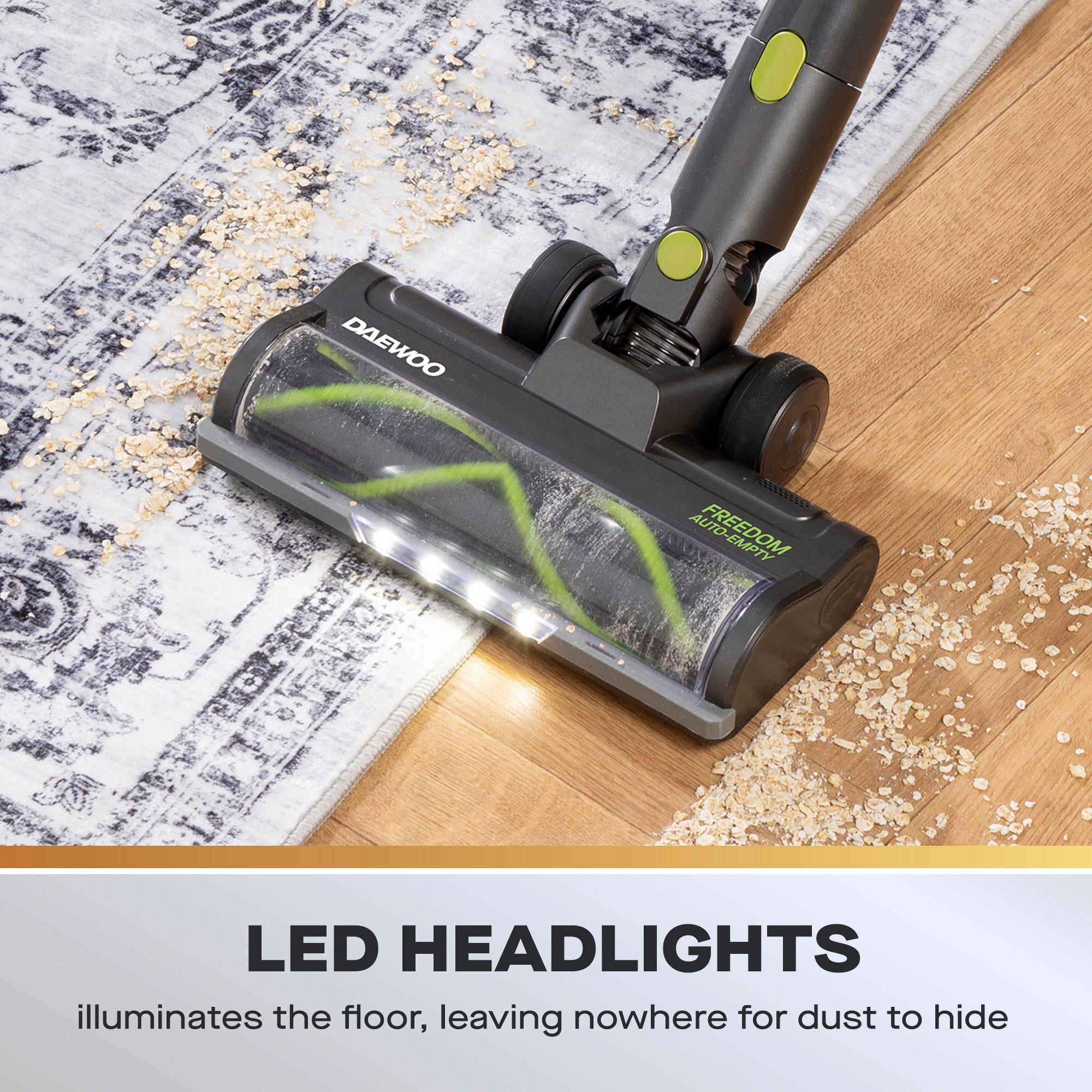 Grey - Daewoo Electricals - Cyclone Freedom Cordless Vacuum Cleaner with Auto - 6