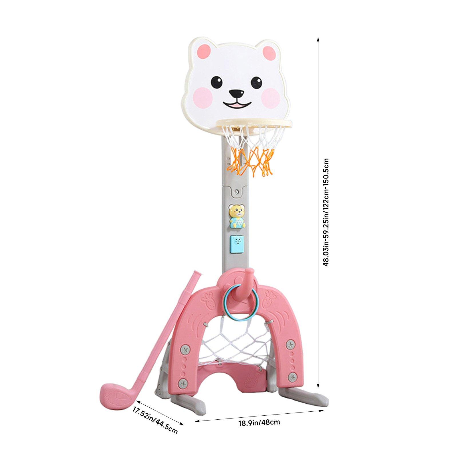 Pink - KIDKID - 6-in-1 Sports Activity Centre - 2