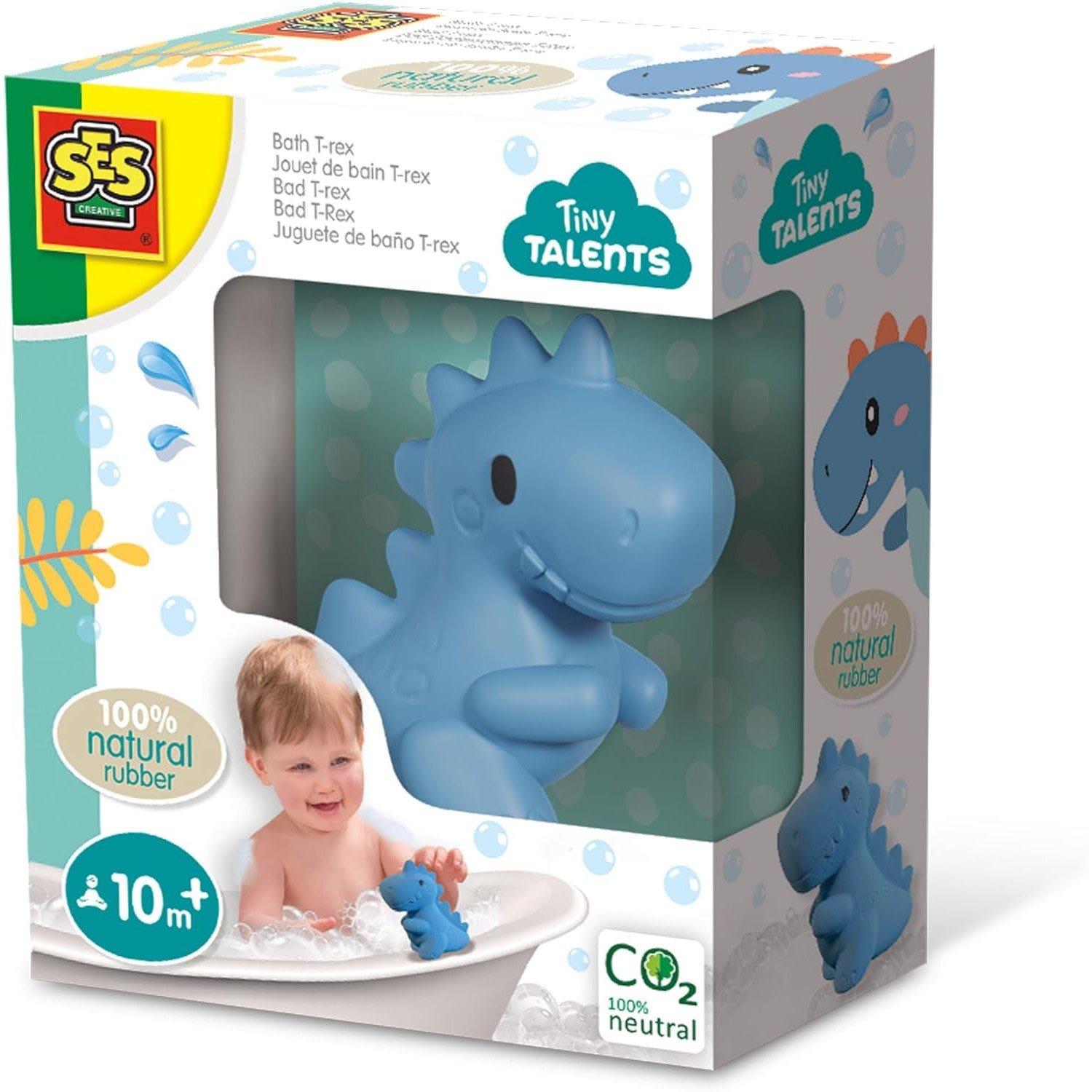 Multi - SES Creative - Bath T-rex - 100% natural rubber