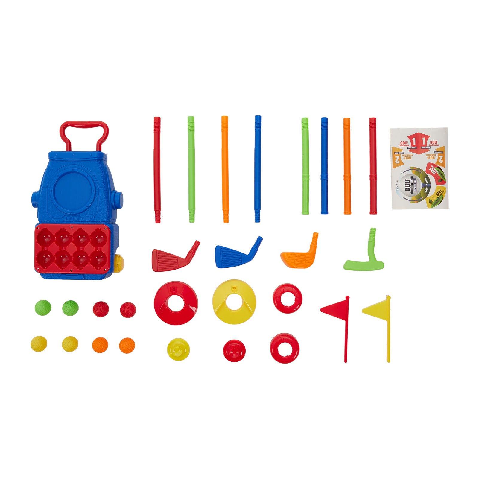 Blue - KIDKID - Golf Trolley Toy Set - 3