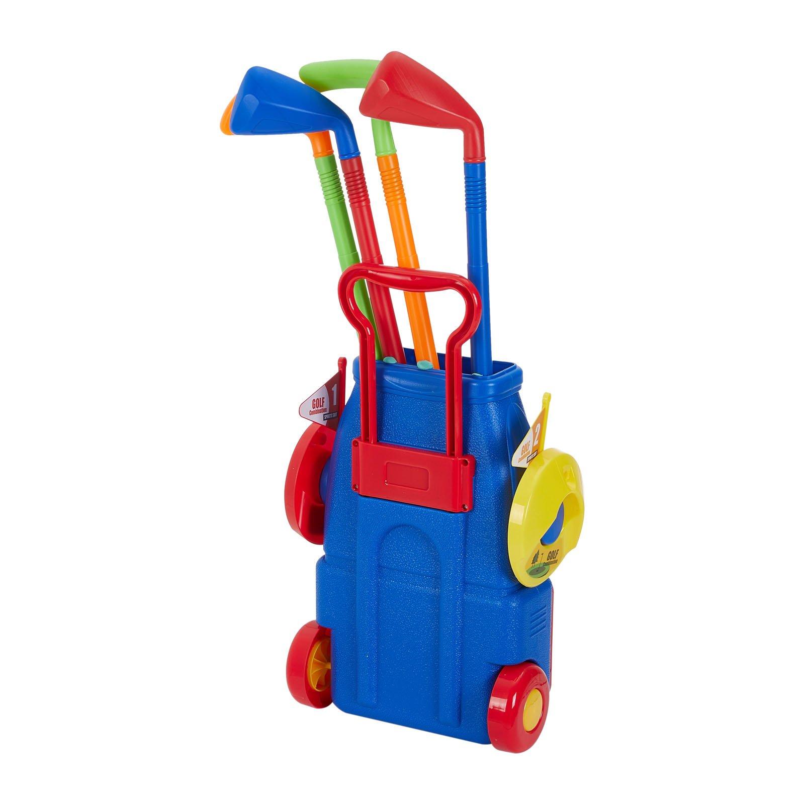 Blue - KIDKID - Golf Trolley Toy Set - 5