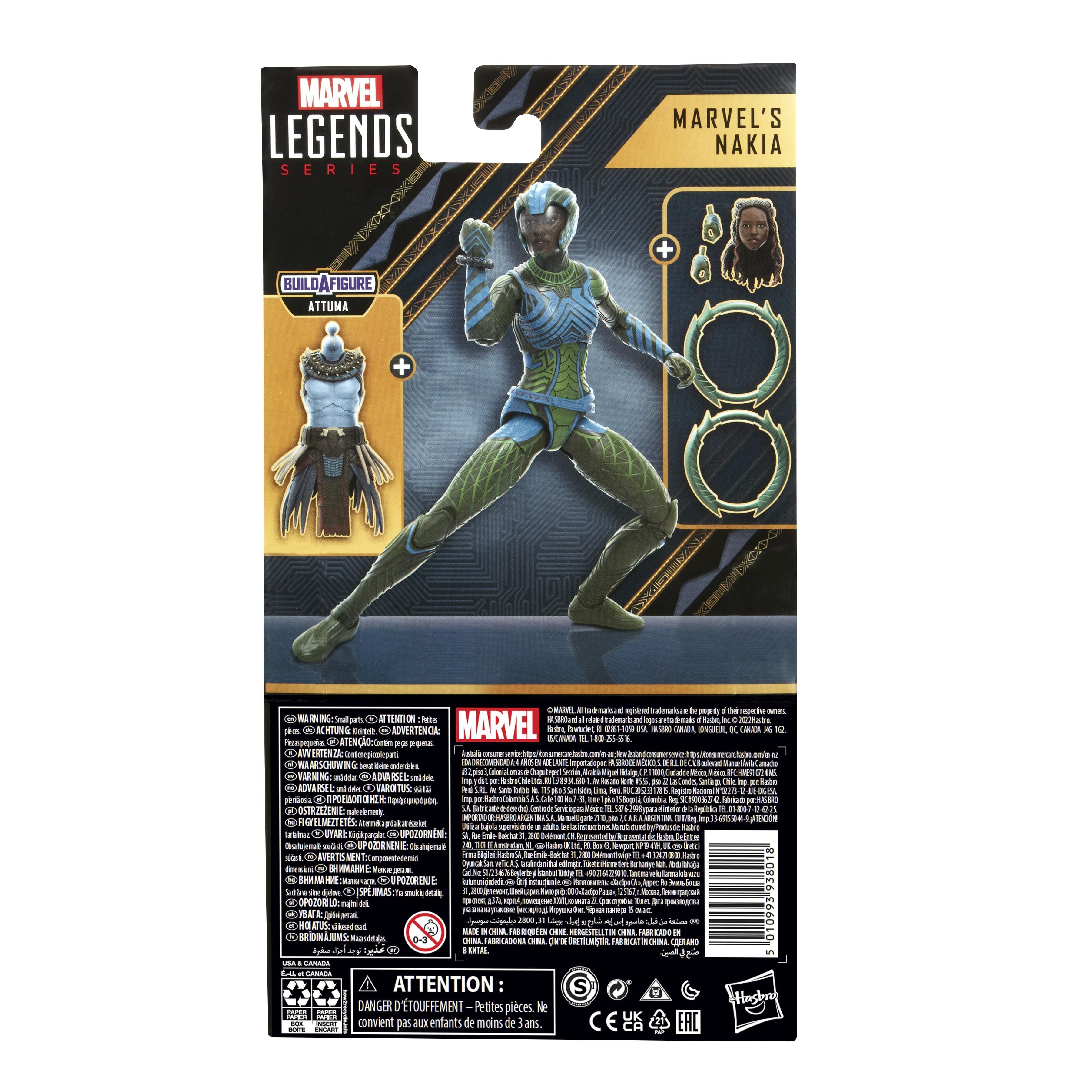 Mercadoria - Marvel - BLP 2 LEGENDS NAKIA - 7