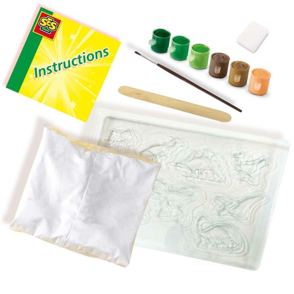 Multi - SES Creative - Casting and painting - Dinosaur world - 2