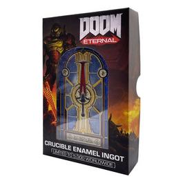 Iron Gut Publishing Limited GAME DOOM Limited Edition Crucible Sword Stained Glass Window Ingot