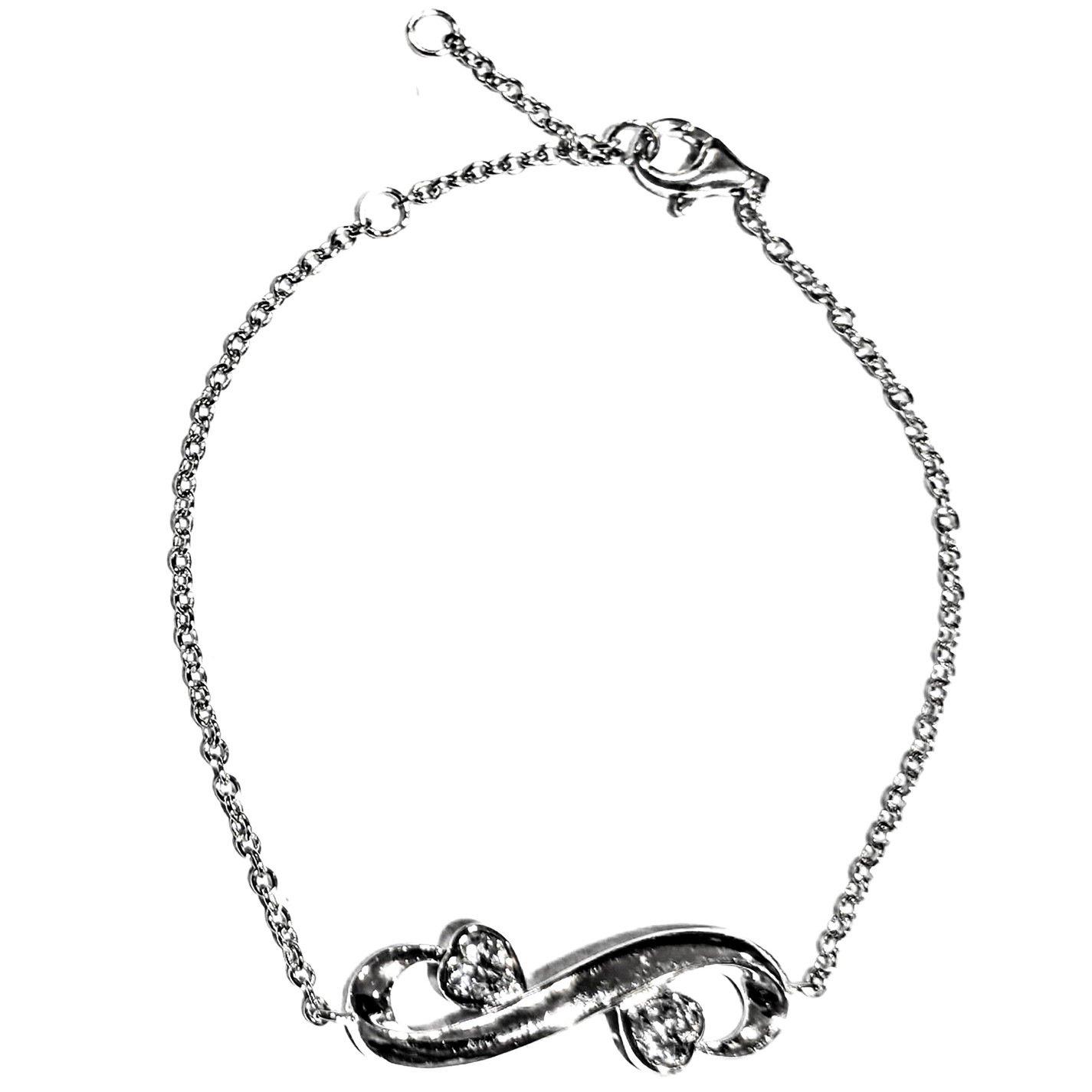 Silver - Espree - Espree Silver CZ Bracelet - 1