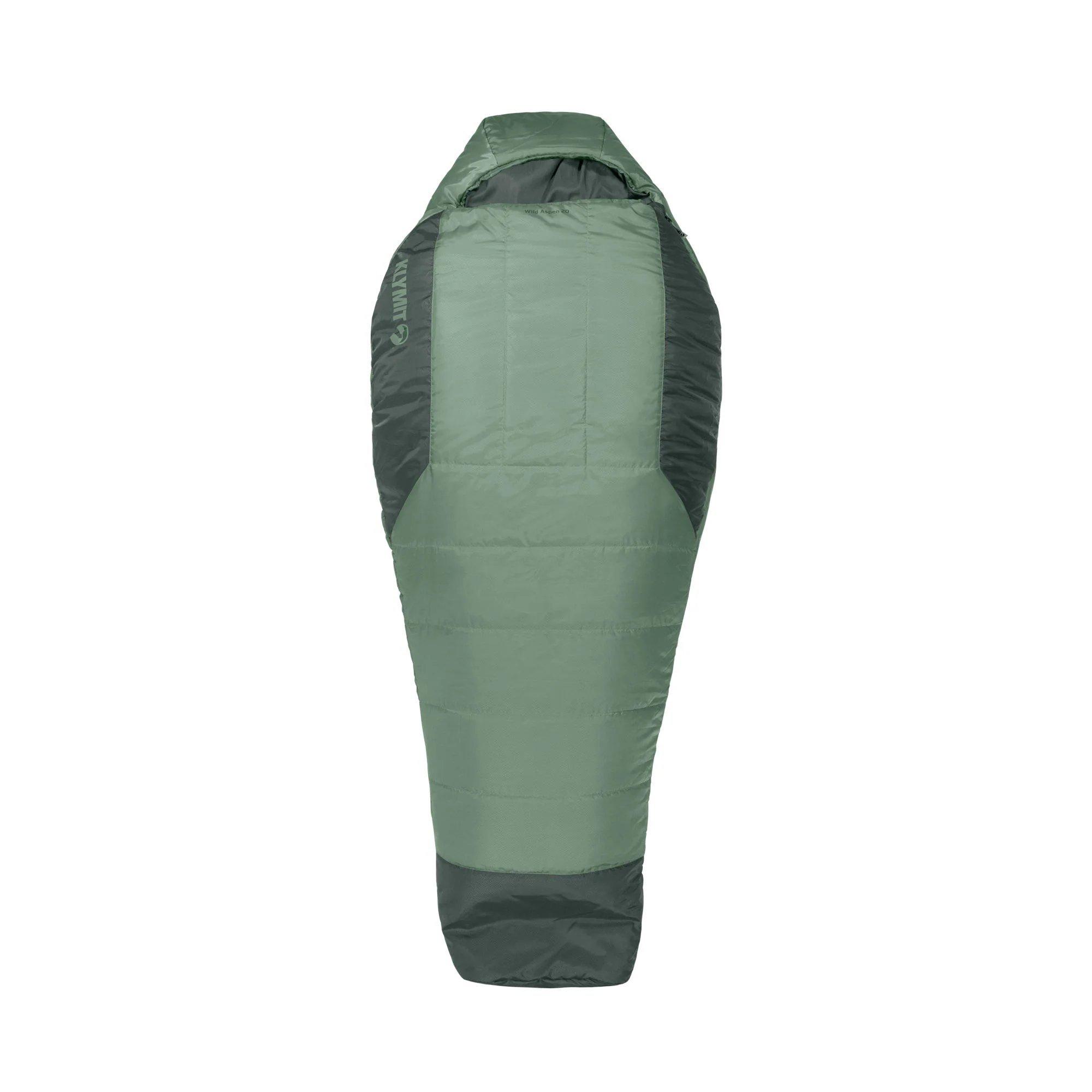 Green - Klymit - Wild Aspen 20 Sleeping Bag - 1