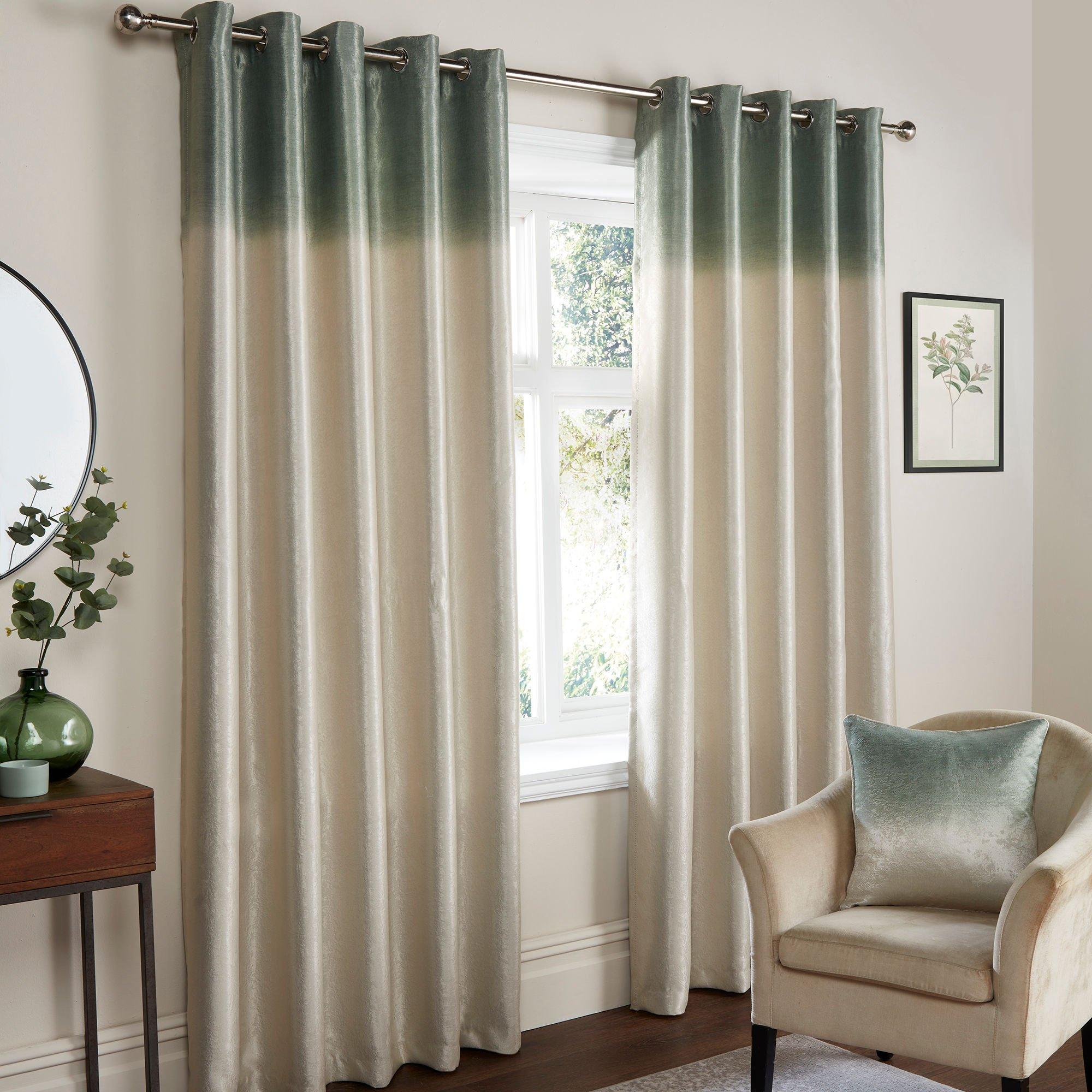 Strata Dim Out Self Lined Eyelet Curtains
