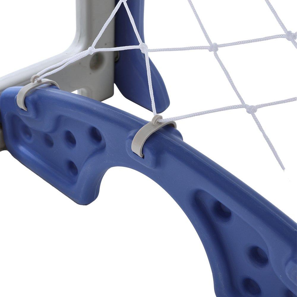 Blue - KIDKID - Basketball Golf Ring Toss Activity Centre - 4