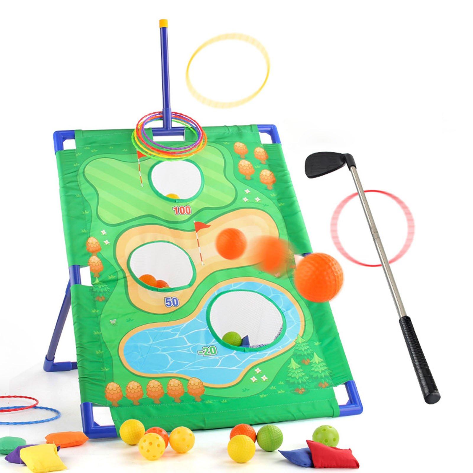 Green - KIDKID - 3-in-1 Golf Game Set - 1