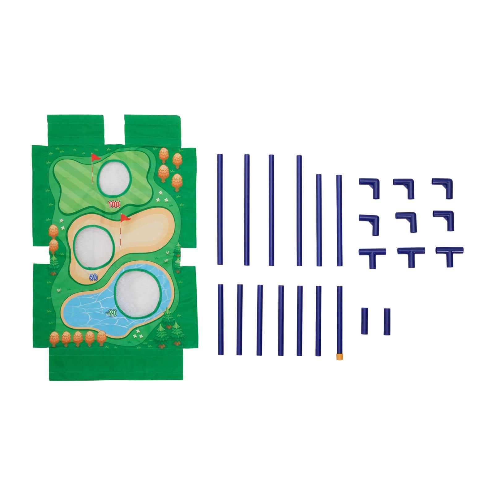 Green - KIDKID - 3-in-1 Golf Game Set - 4