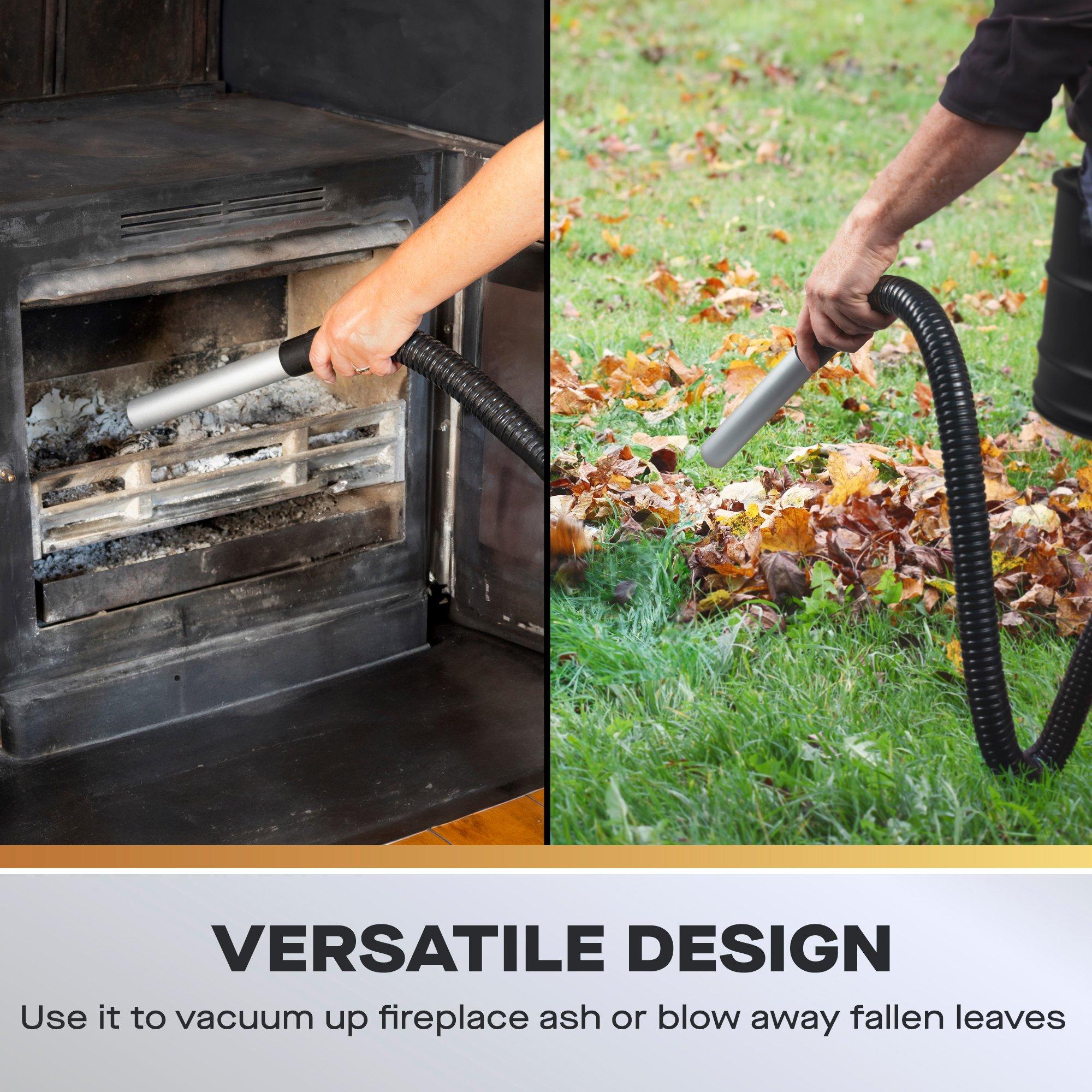 Black - Daewoo Electricals - 20L Fireplace Ash Vacuum Cleaner with HEPA Filter - 4