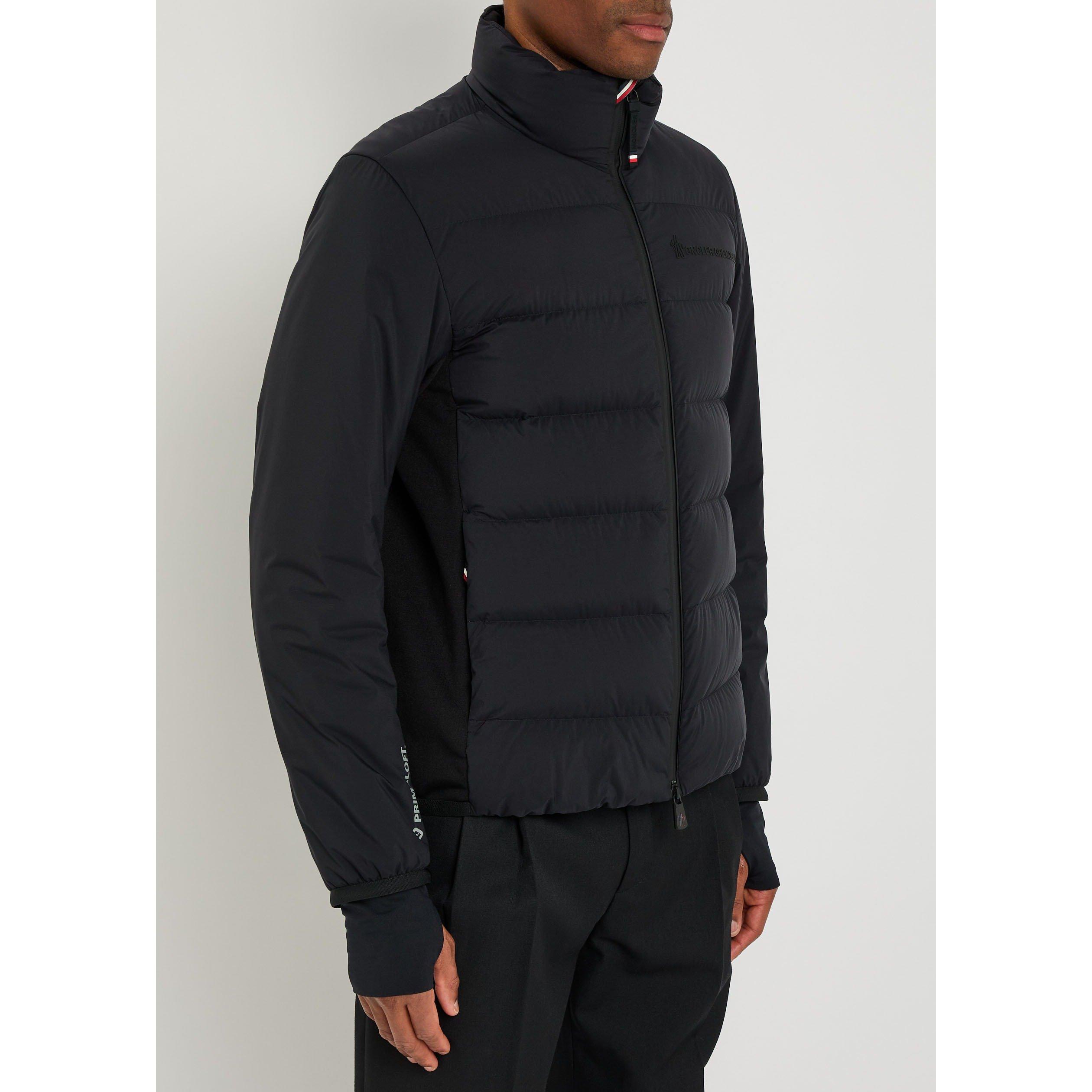 BLACK - Moncler Grenoble - Men's Araripe Mid Layer Ski Jacket - 2