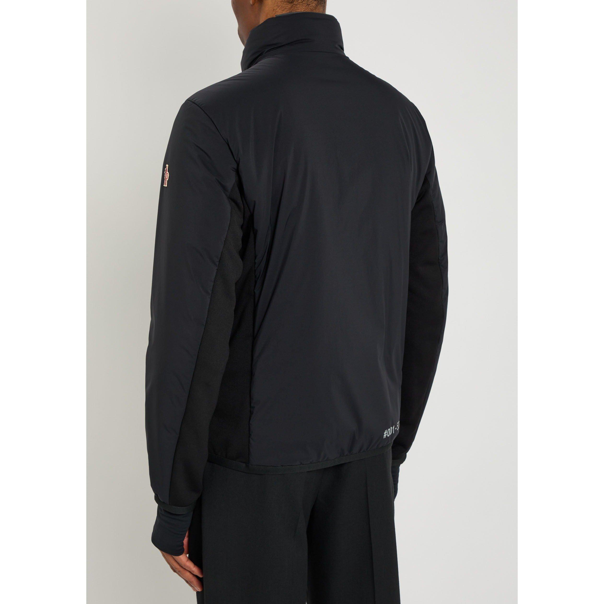BLACK - Moncler Grenoble - Men's Araripe Mid Layer Ski Jacket - 3