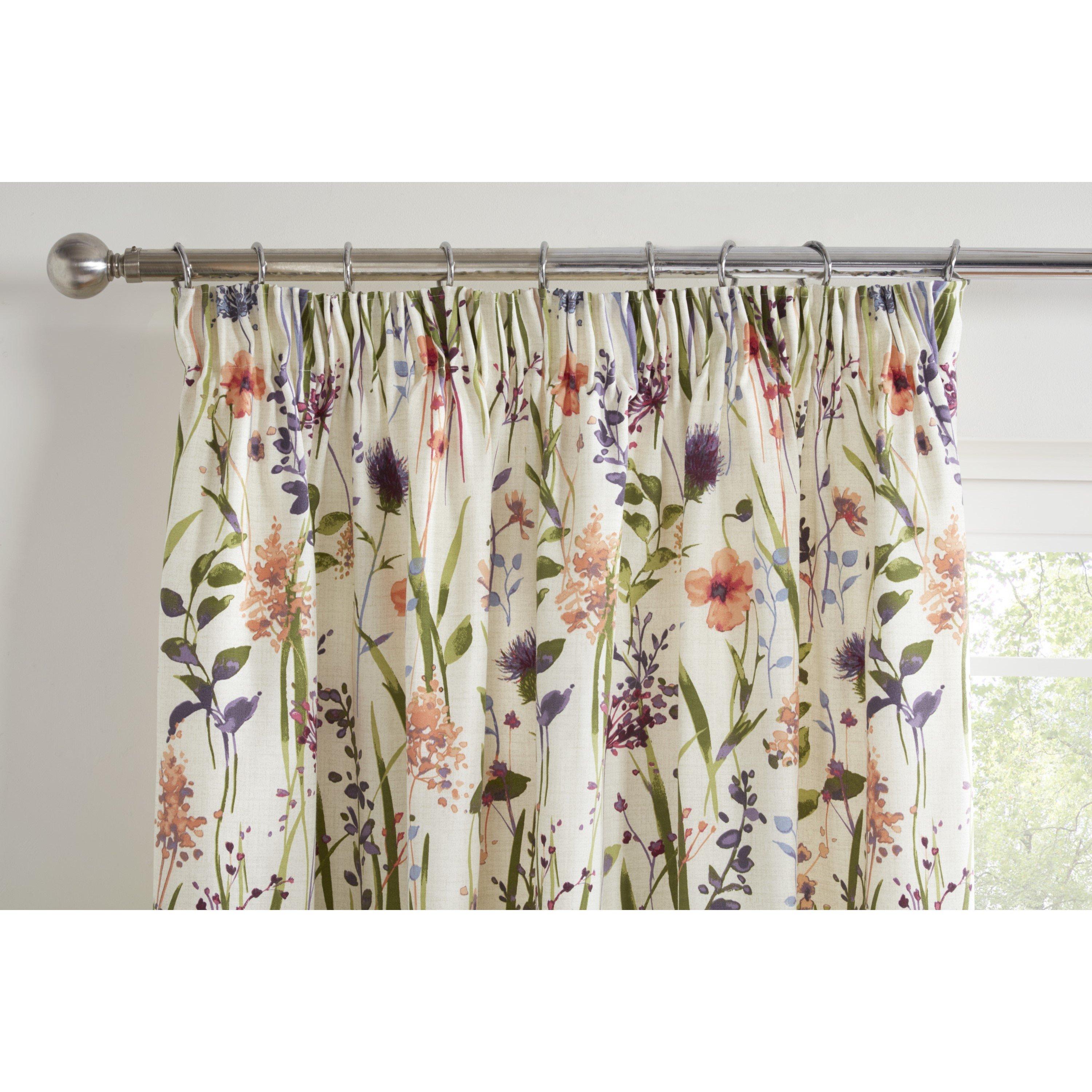 Multi - Sundour - Hampshire Floral Pencil Pleat Curtains - 2