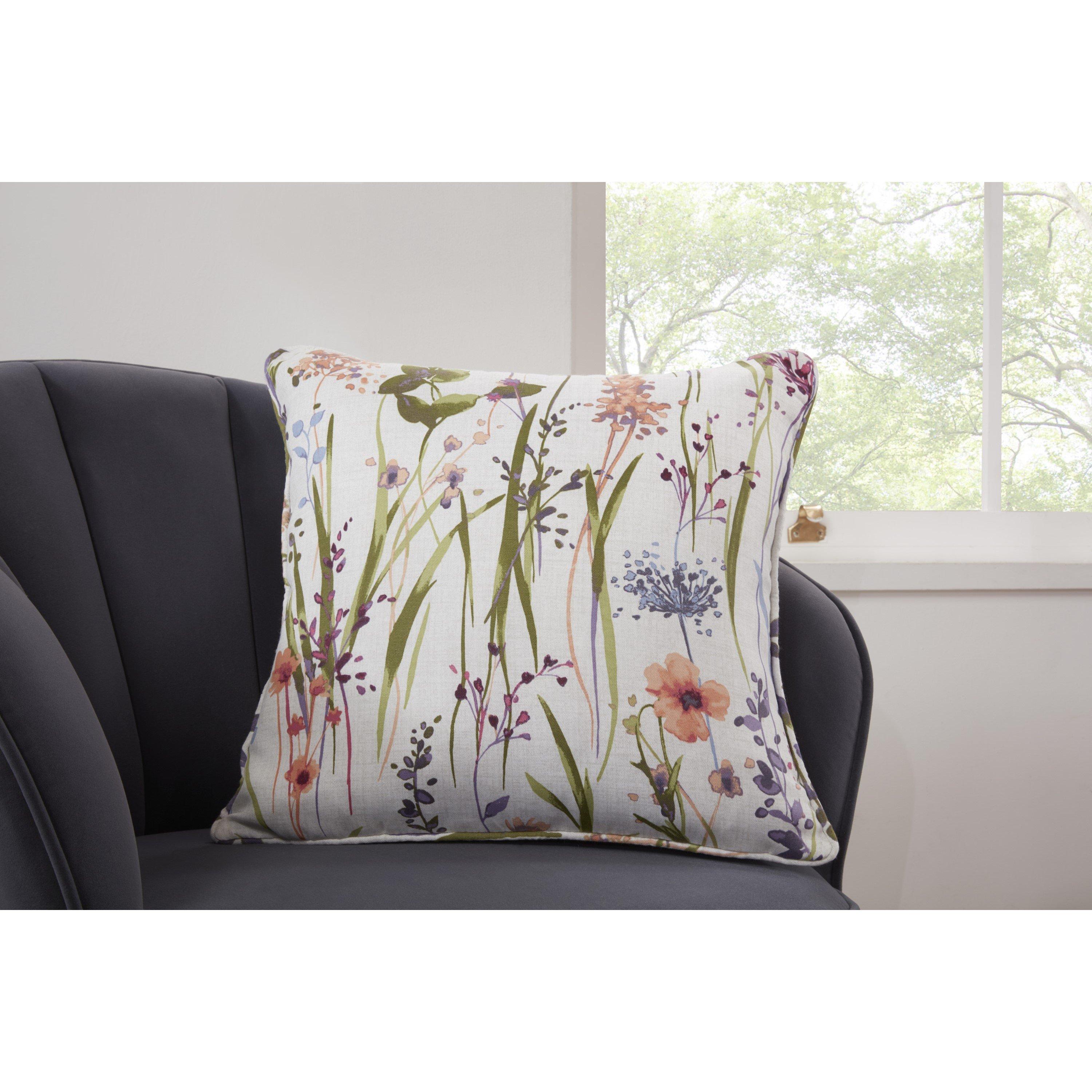 Multi - Sundour - Hampshire Floral Pencil Pleat Curtains - 4