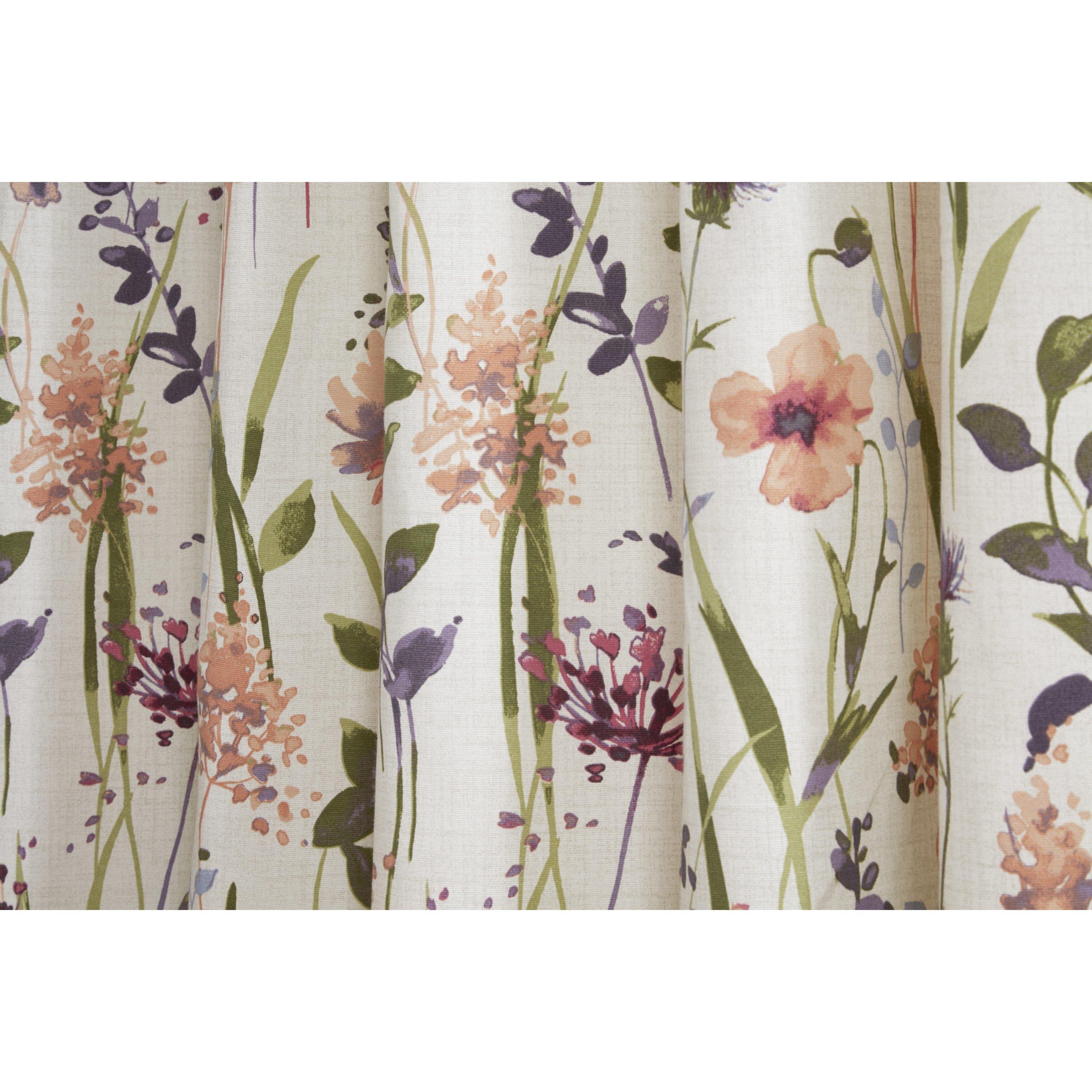 Multi - Sundour - Hampshire Floral Pencil Pleat Curtains - 6