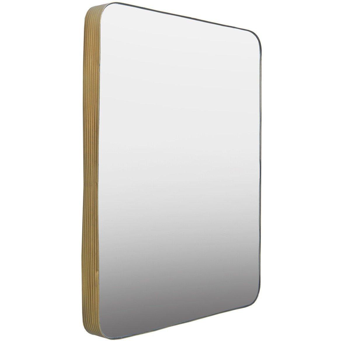 Gold - Premier Housewares - Ella Gold Wall Mirror - 1