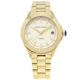 Jasper Conran London Ladies 36mm Champagne and Gold Watch J1B1340111