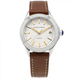 Jasper Conran London Unisex 40mm White and Brown Watch J1L106021