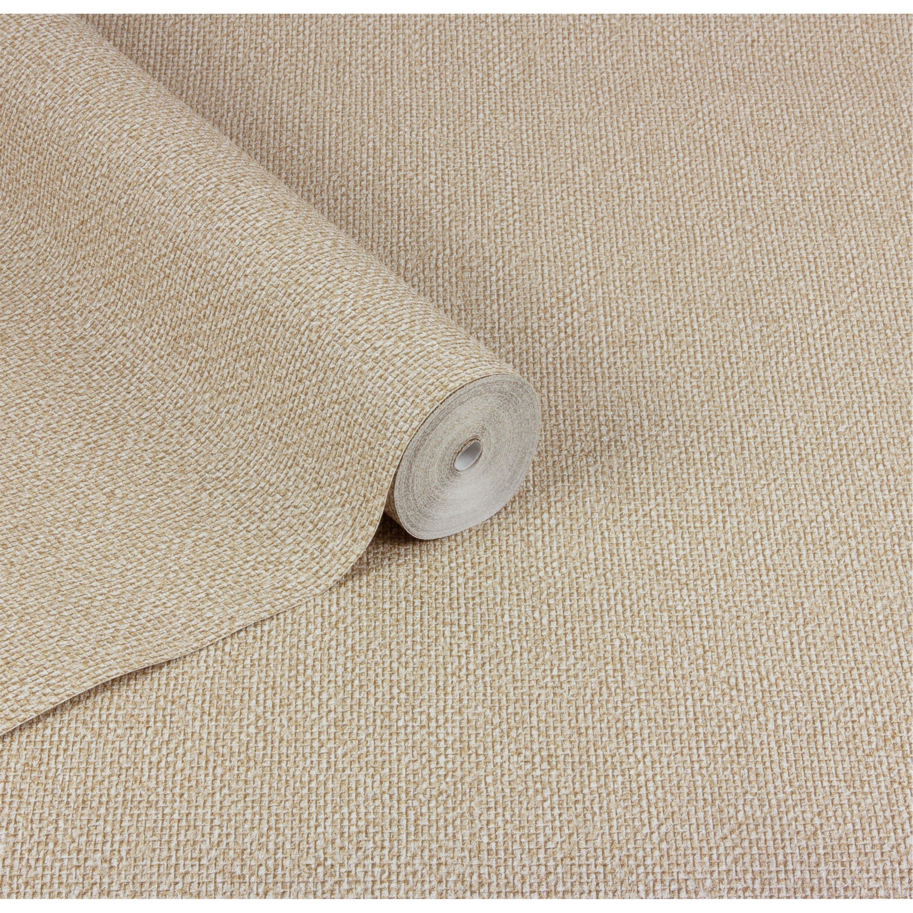 Yellow - Design ID - DID Basket Weave Gold Wallpaper - 5