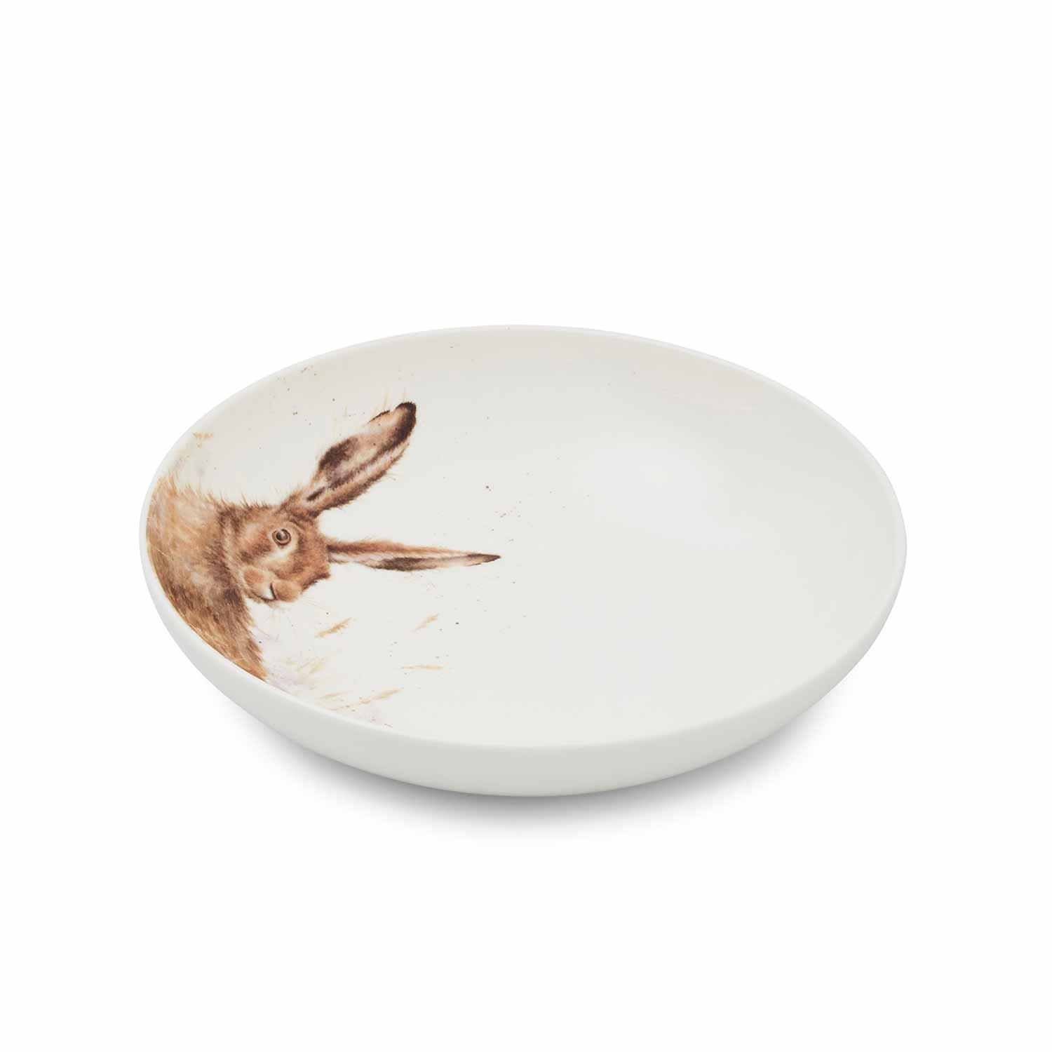 White - Royal Worcester Wrendale - Wrendale Designs Set of 4 Pasta Bowls - 7