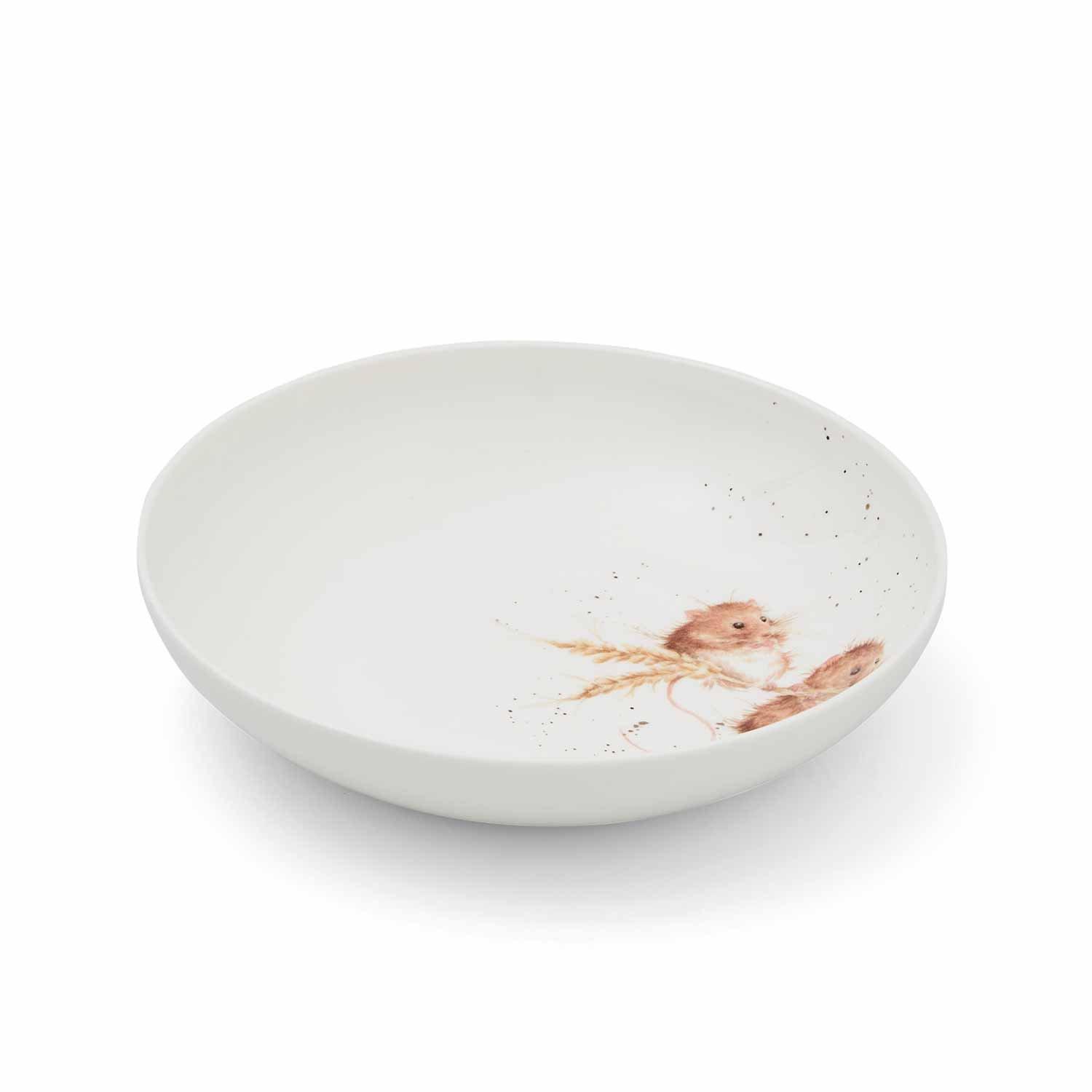 White - Royal Worcester Wrendale - Wrendale Designs Set of 4 Pasta Bowls - 8