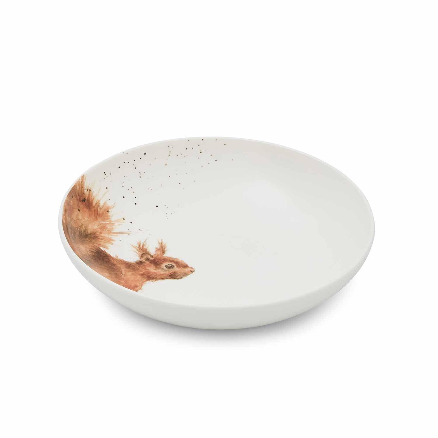 White - Royal Worcester Wrendale - Wrendale Designs Set of 4 Pasta Bowls - 9