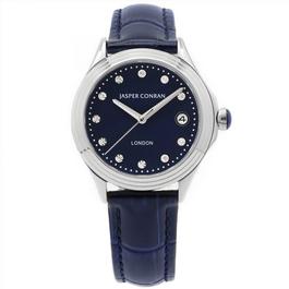 Jasper Conran London Ladies 36mm Blue Watch J1L104075