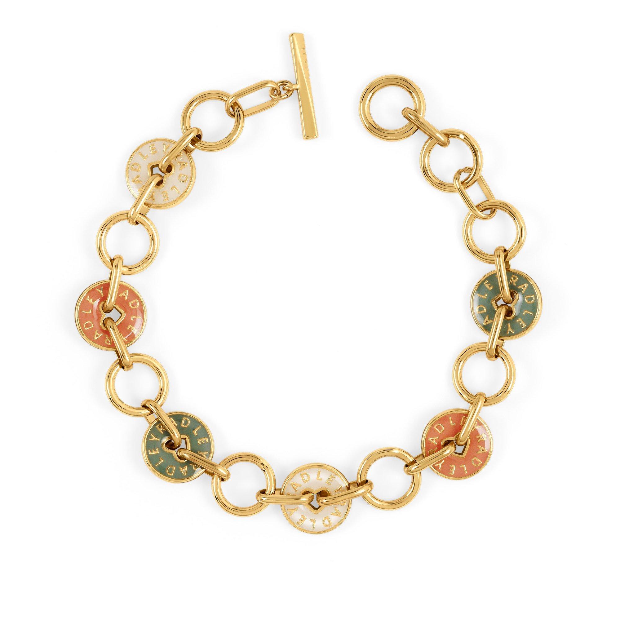 Gold - Radley - Radley 18ct Gold Plated Charm Bracelet - 1