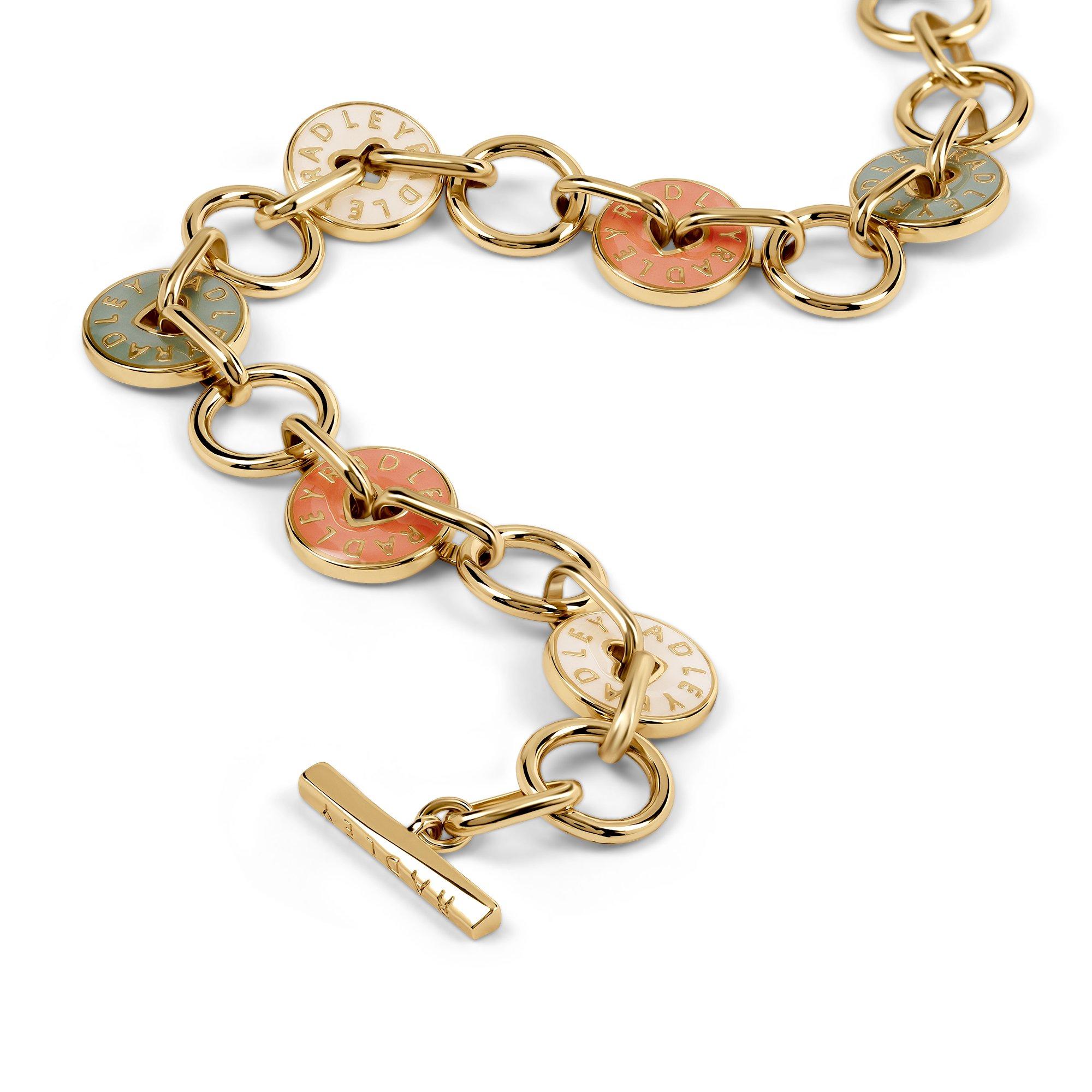 Gold - Radley - Radley 18ct Gold Plated Charm Bracelet - 3