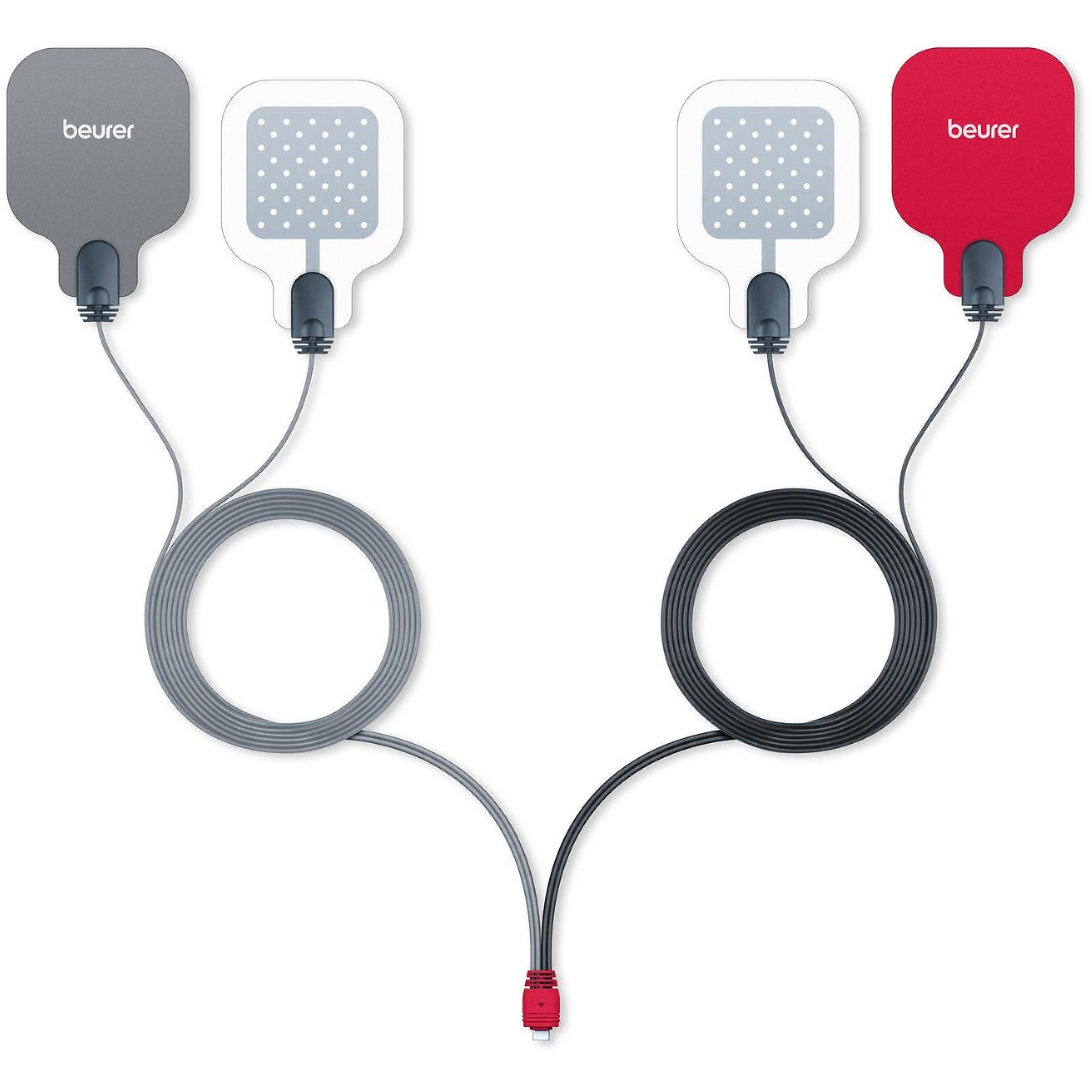 Black - Beurer - Beurer TENS/EMS with Heating Function 64663 - 12