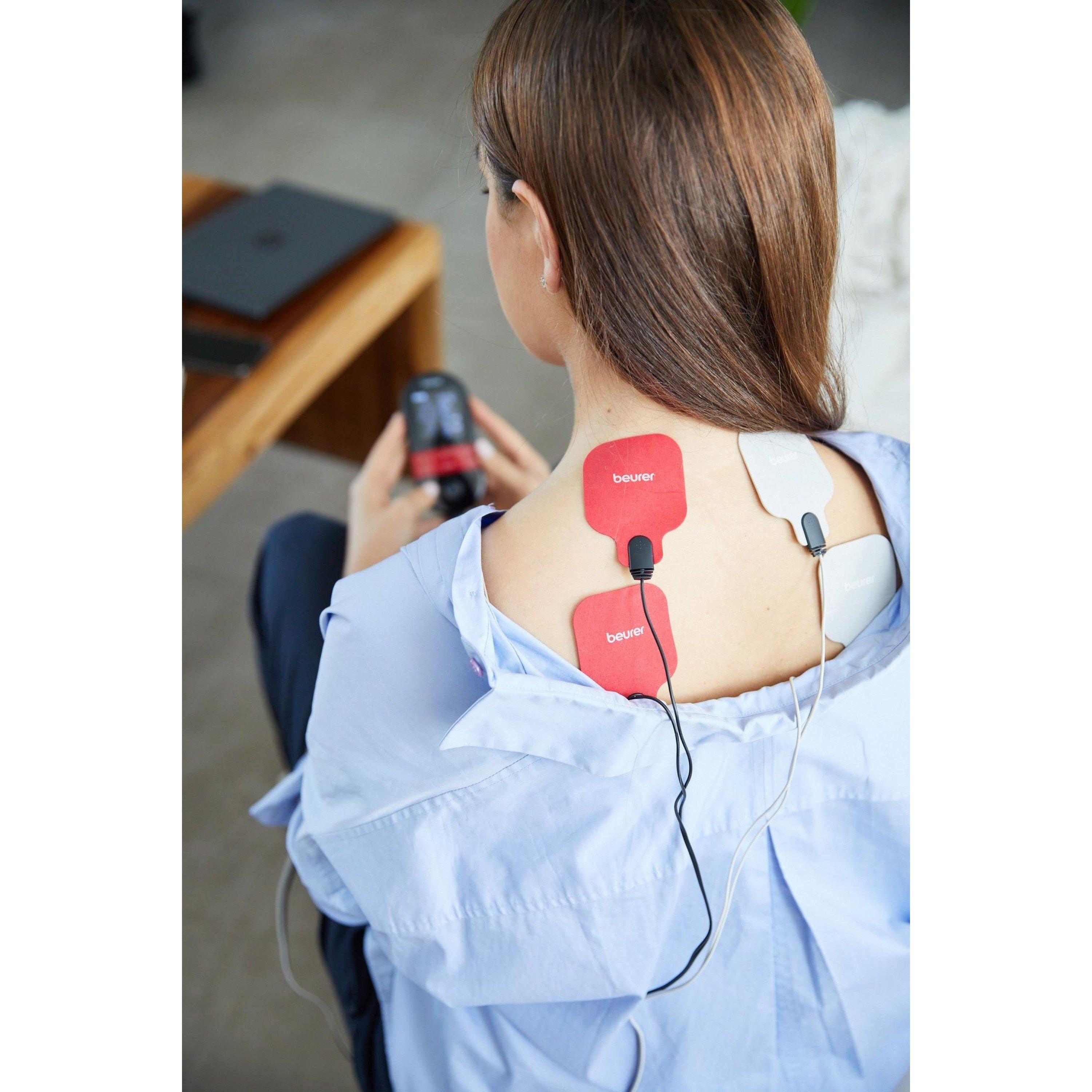 Black - Beurer - Beurer TENS/EMS with Heating Function 64663 - 9