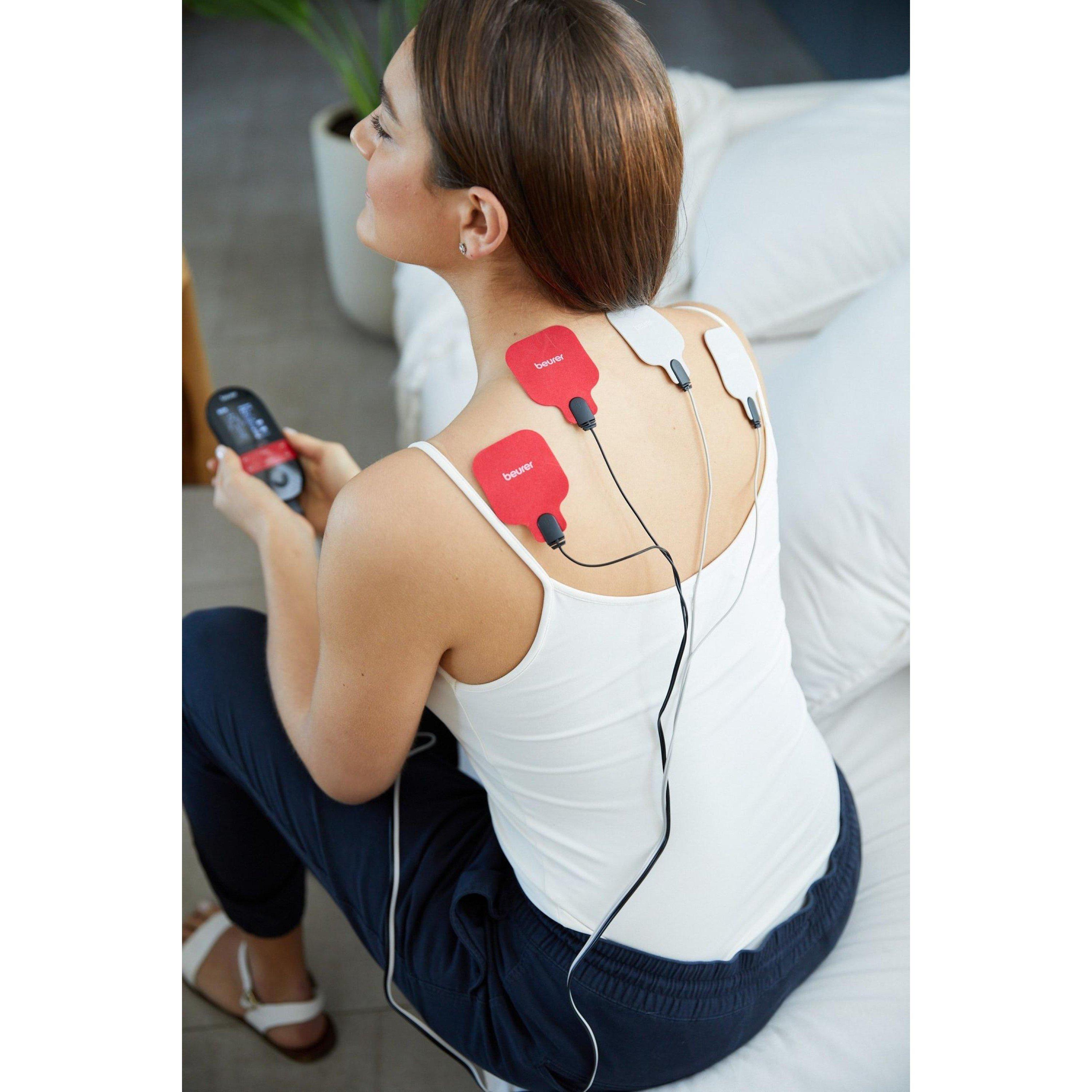 Black - Beurer - Beurer TENS/EMS with Heating Function 64663 - 10