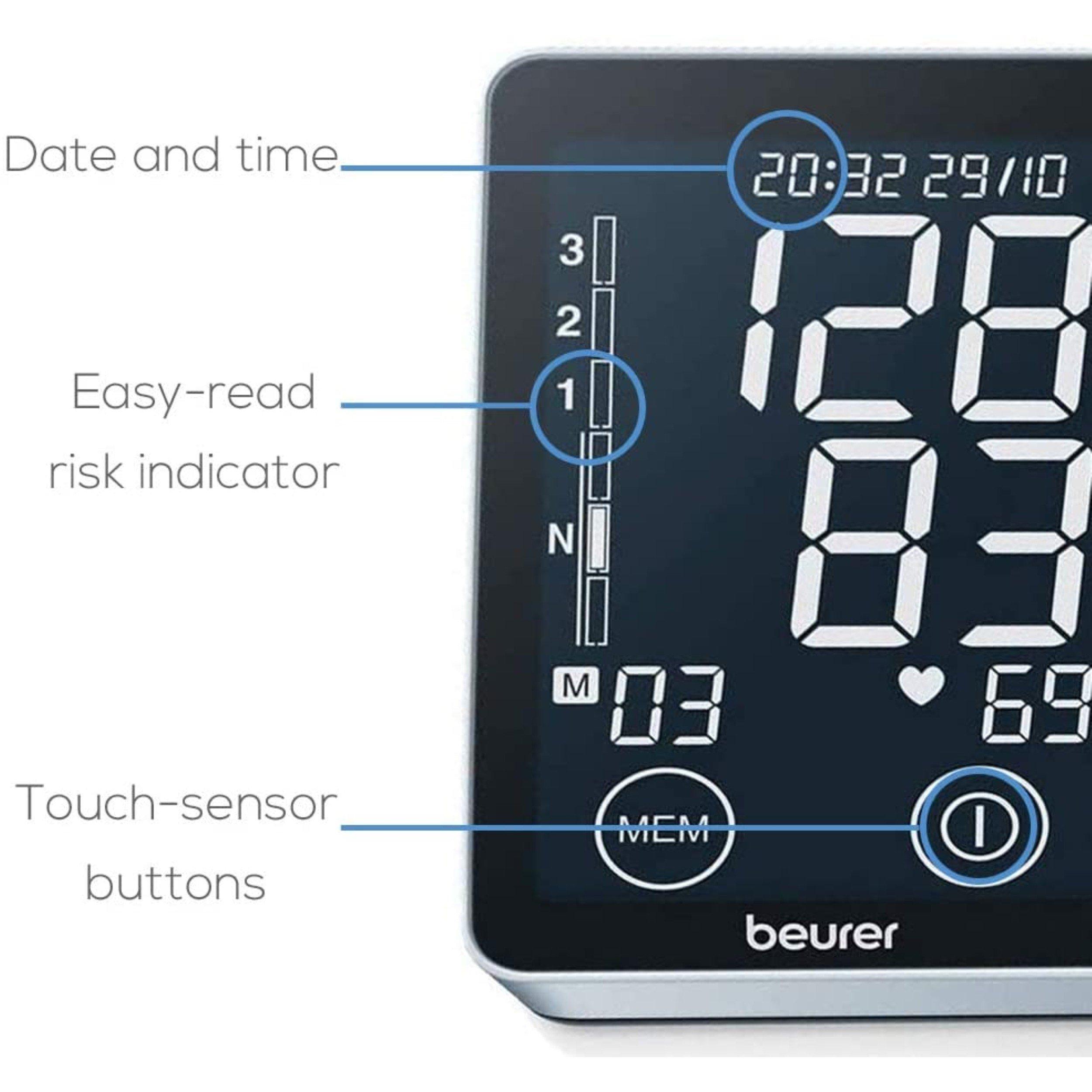 Black - Beurer - Beurer Premium Upper Arm BPM (655.16) - 3