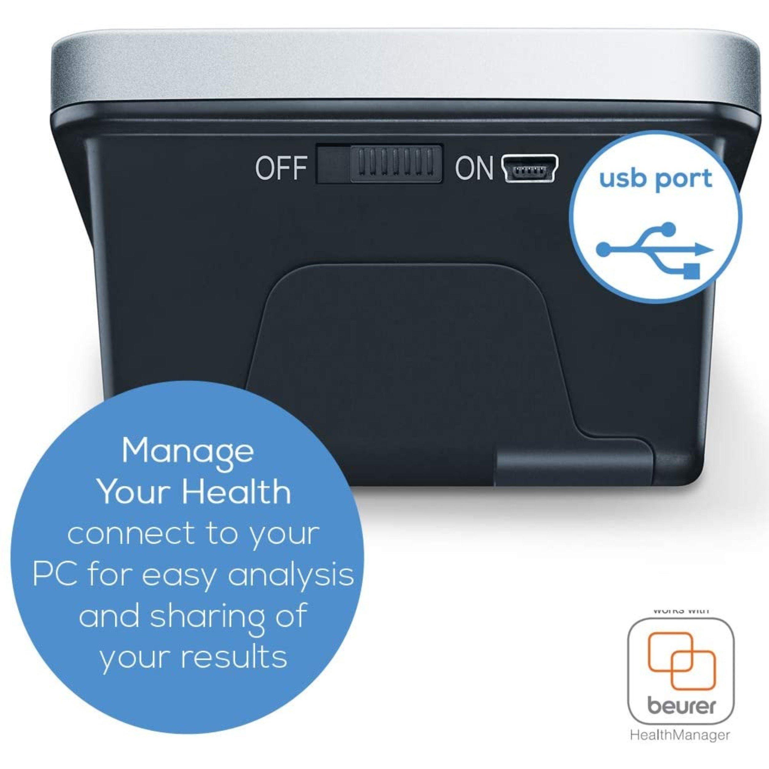Black - Beurer - Beurer Premium Upper Arm BPM (655.16) - 4