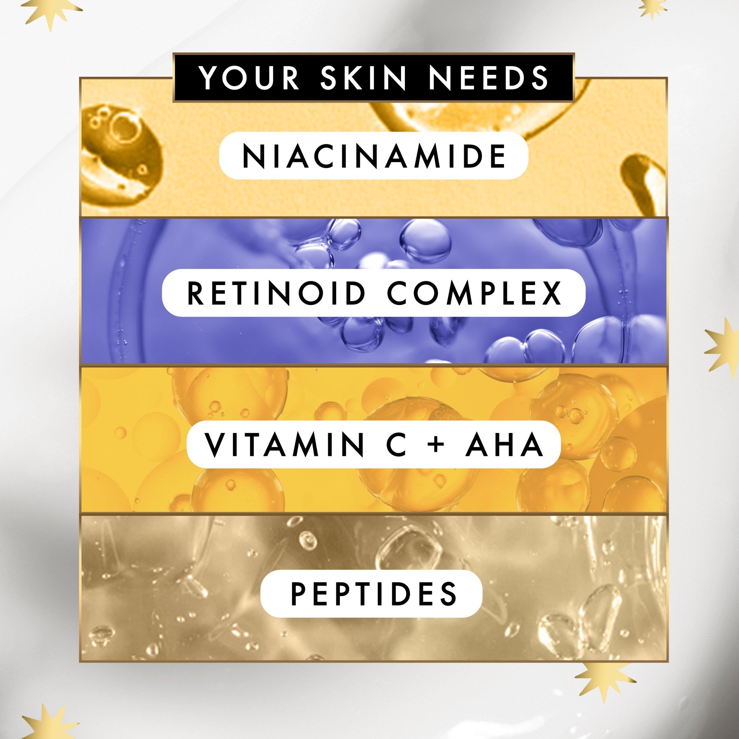 None - Olay - Olay 3pt Reg 50ml +RetMax 50ml +Vit C Eye 15ml - 4