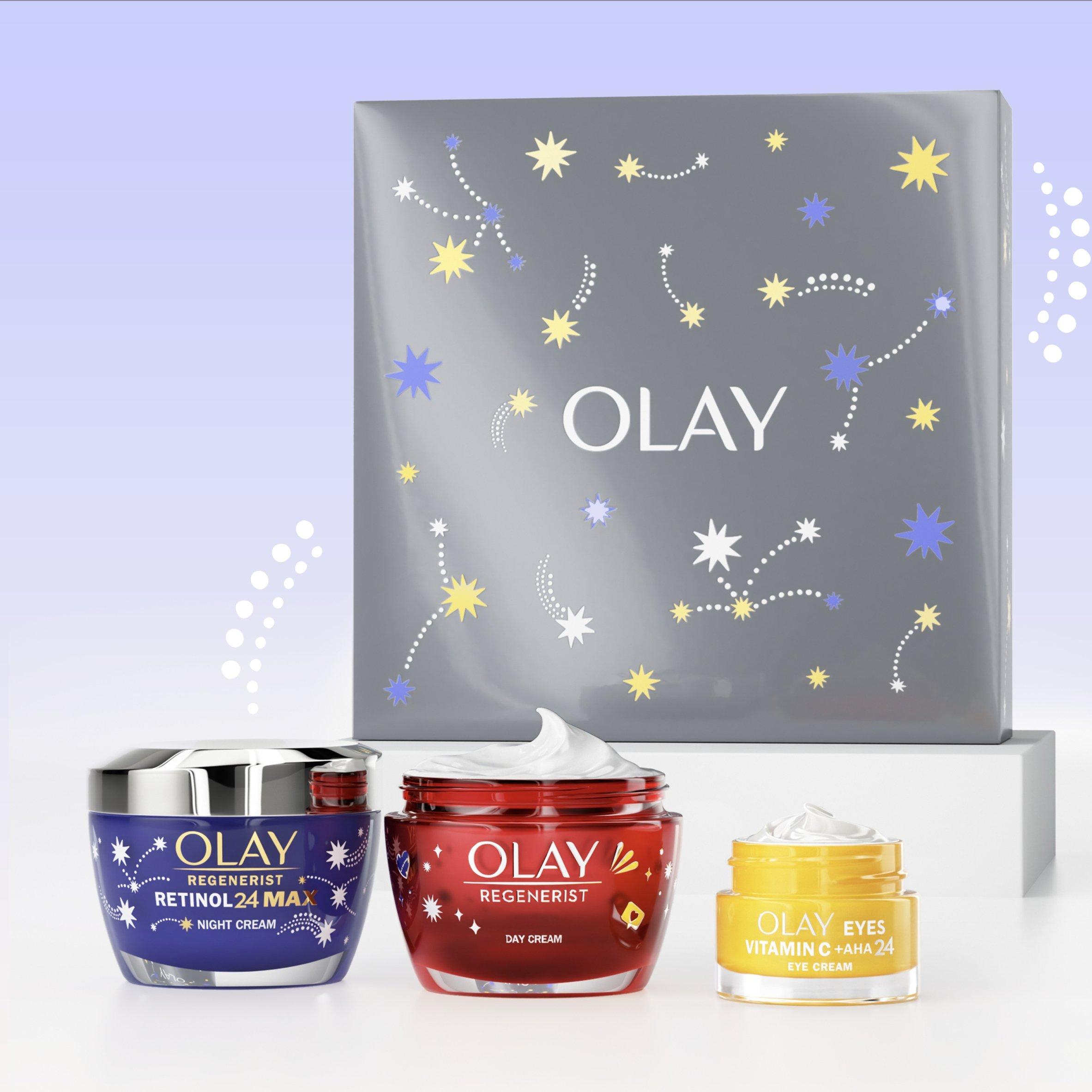 None - Olay - Olay 3pt Reg 50ml +RetMax 50ml +Vit C Eye 15ml - 6